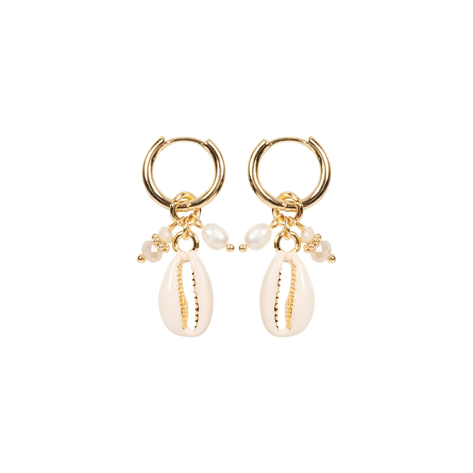 Montego Cowrie Earring
