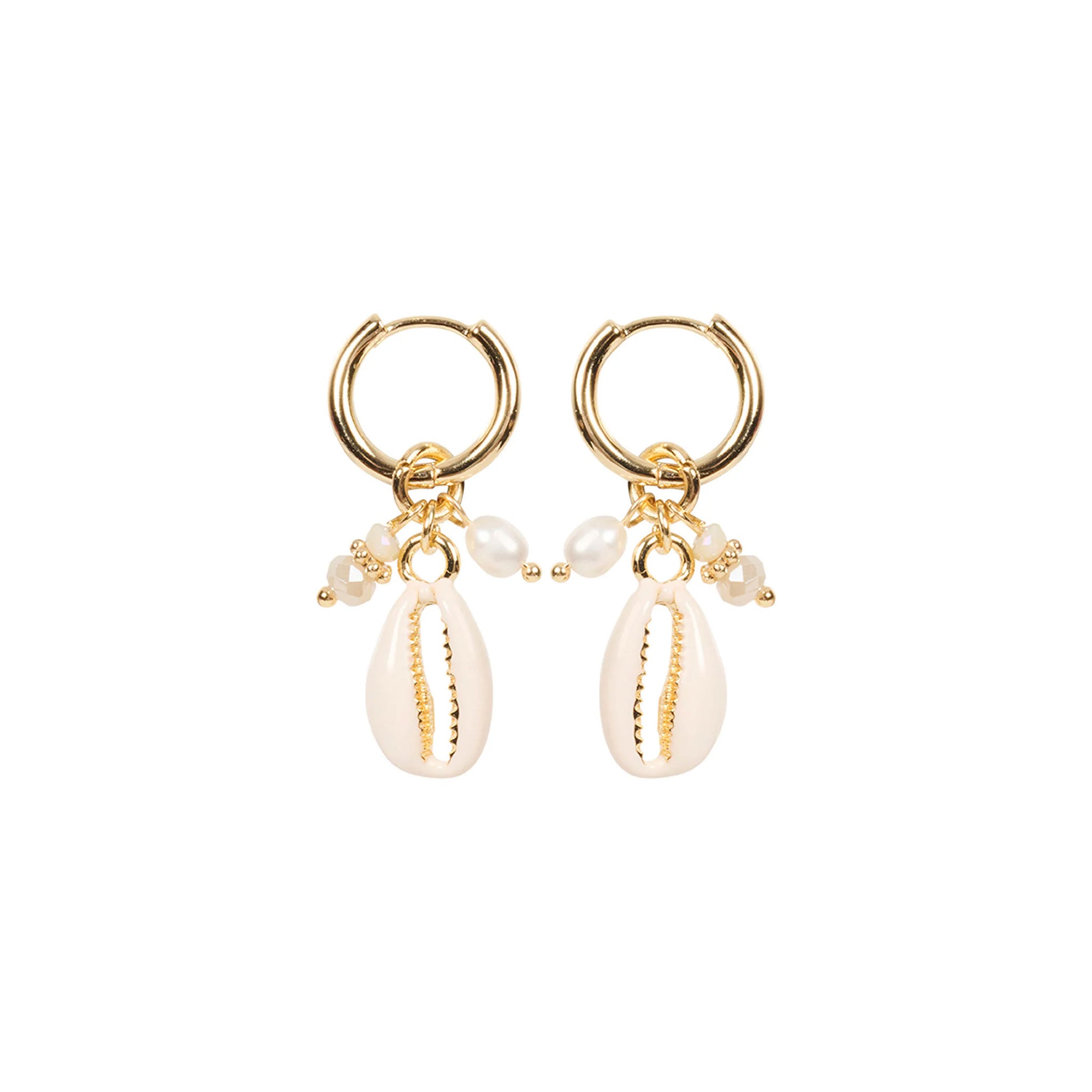 Montego Cowrie Earring