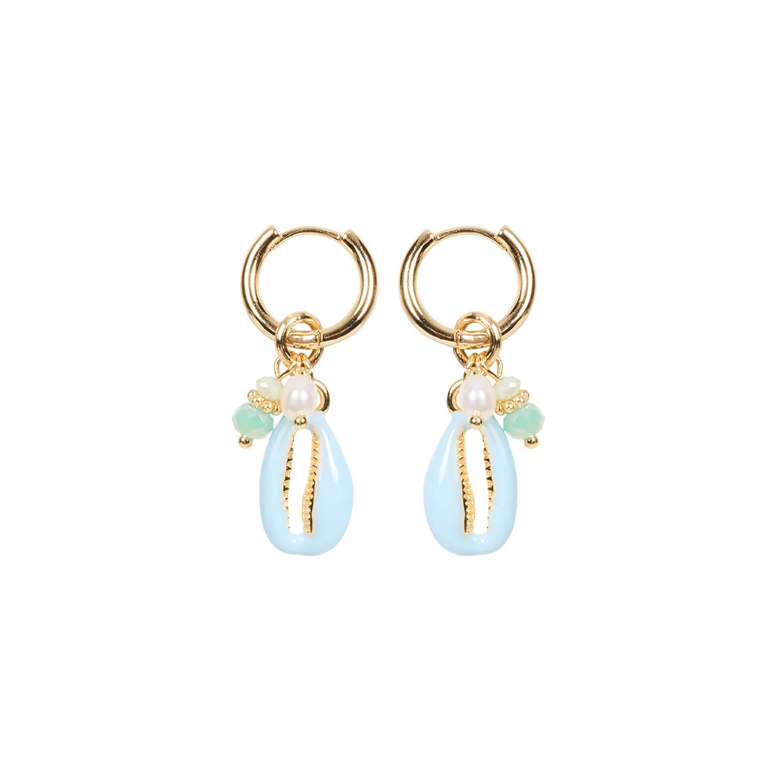 Montego Cowrie Earring