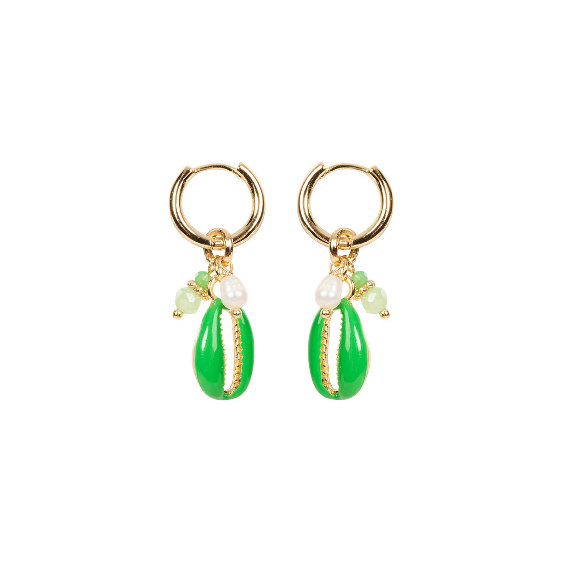 Montego Cowrie Earring