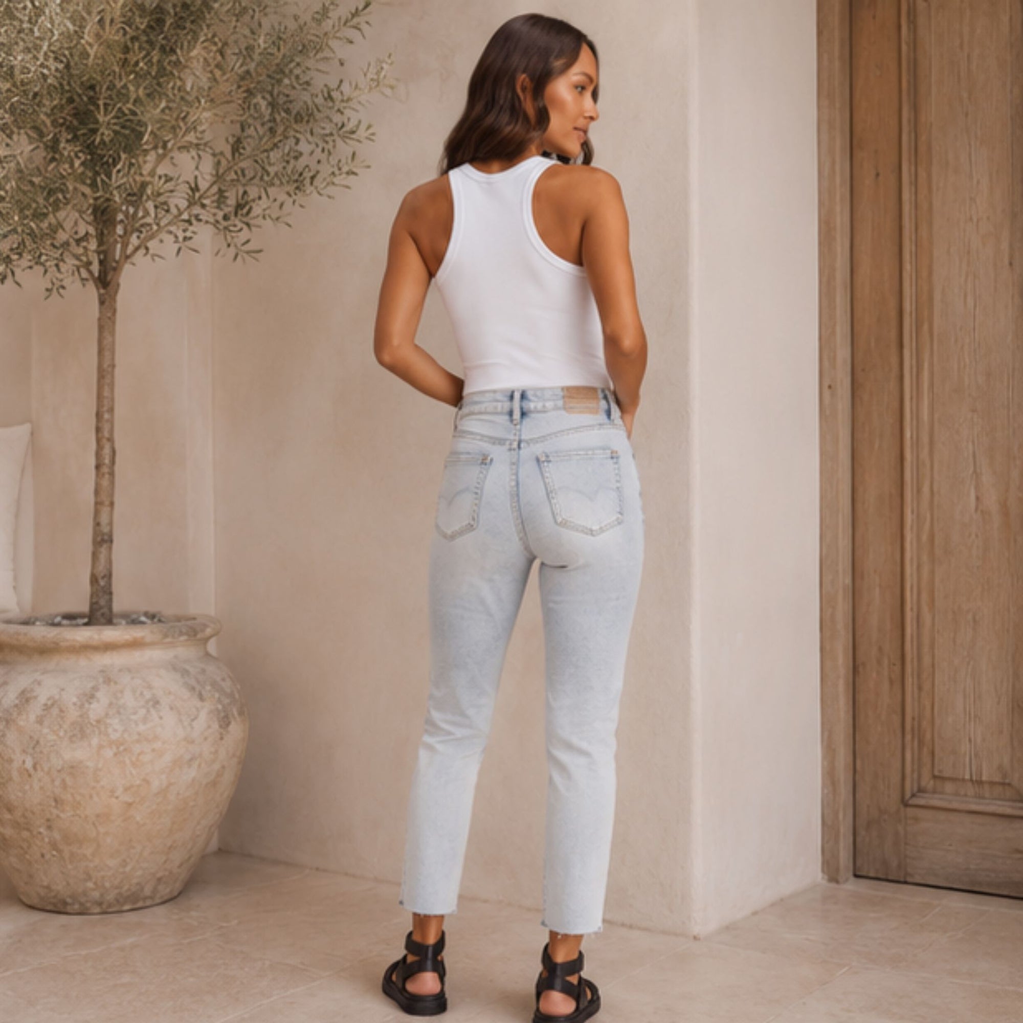 Monica Mom Jean