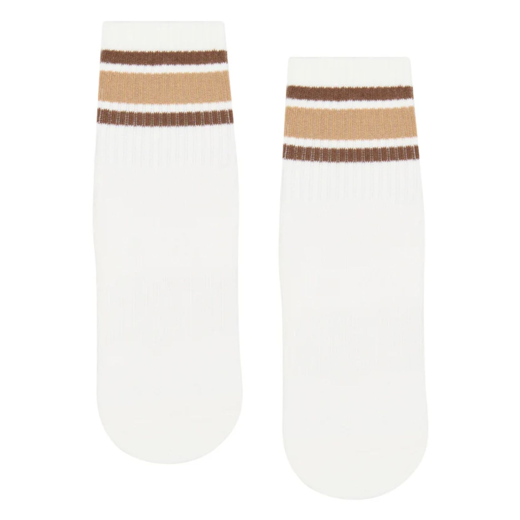 Harvest Stripe Crew Non Slip Grip Socks