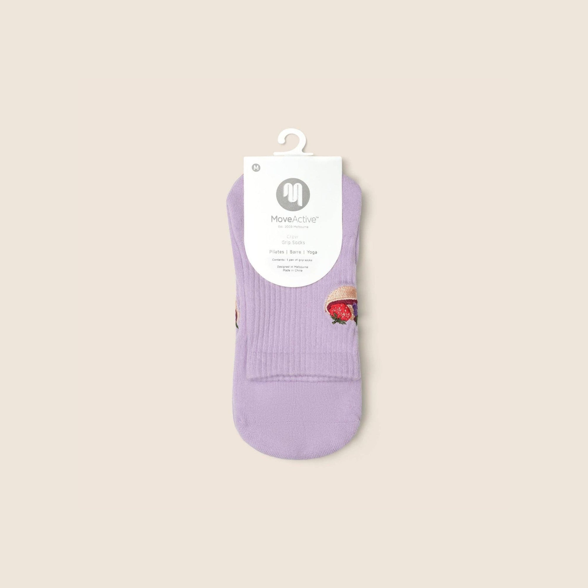 Crew Grip Socks Acai Bowl