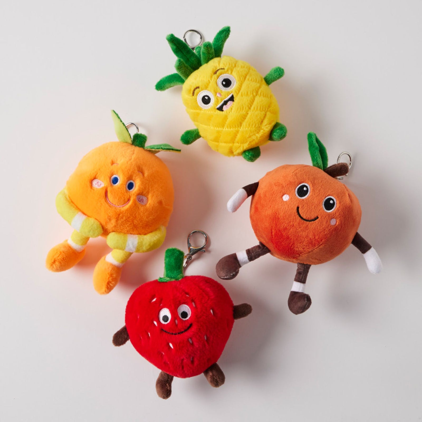 Munchettes Plush Fruity Keychain