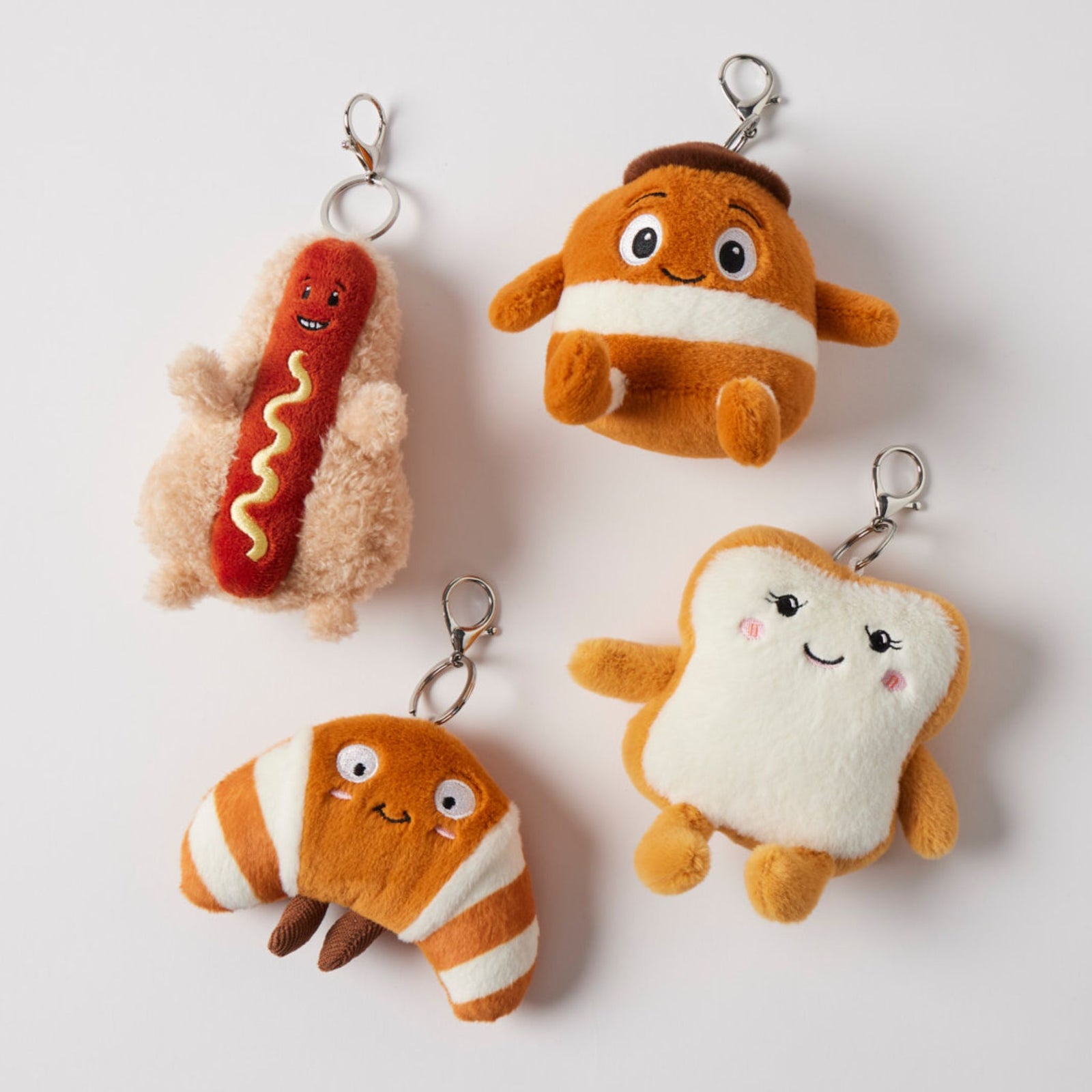 Munchettes Plush Pastry Keychain
