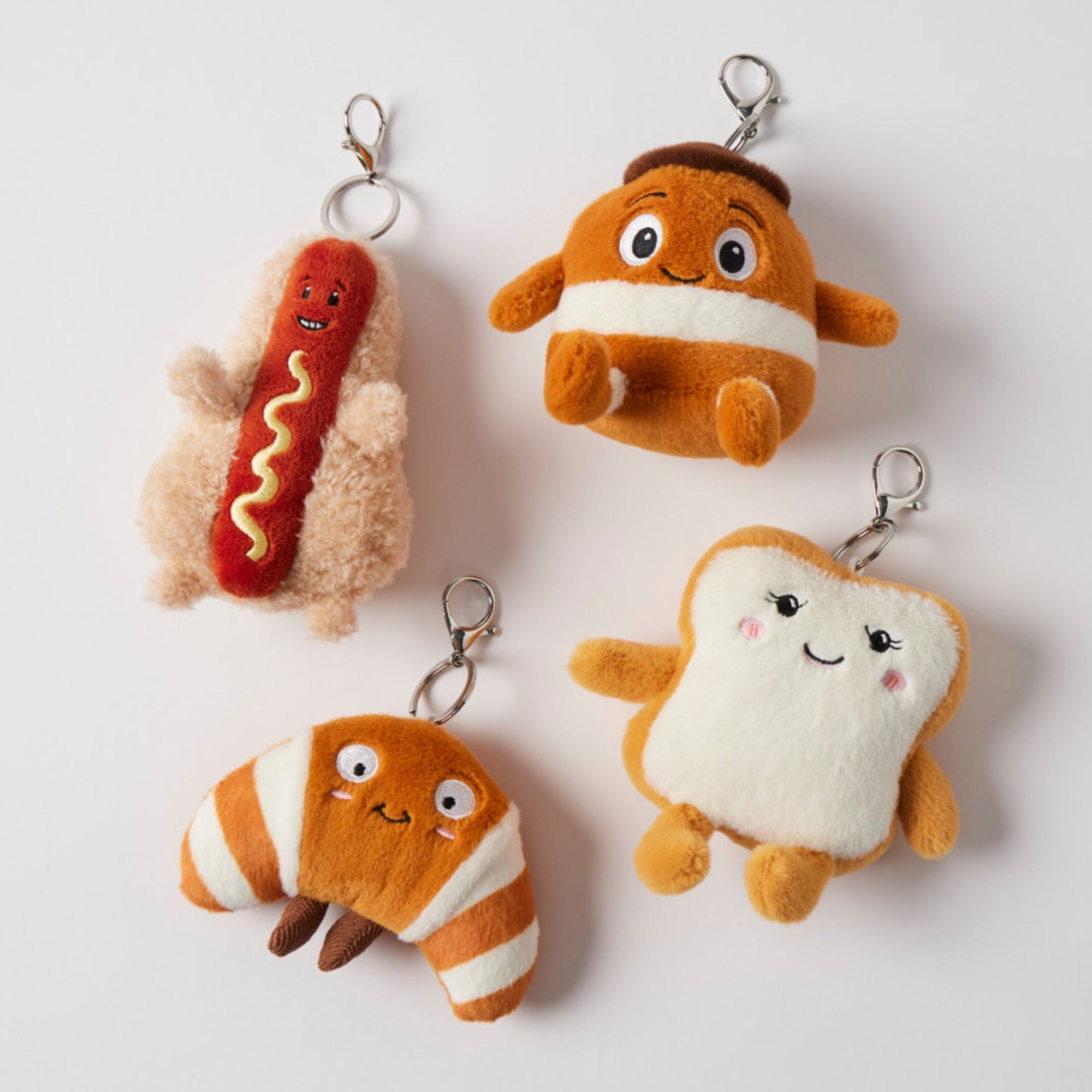 Munchettes Plush Pastry Keychain
