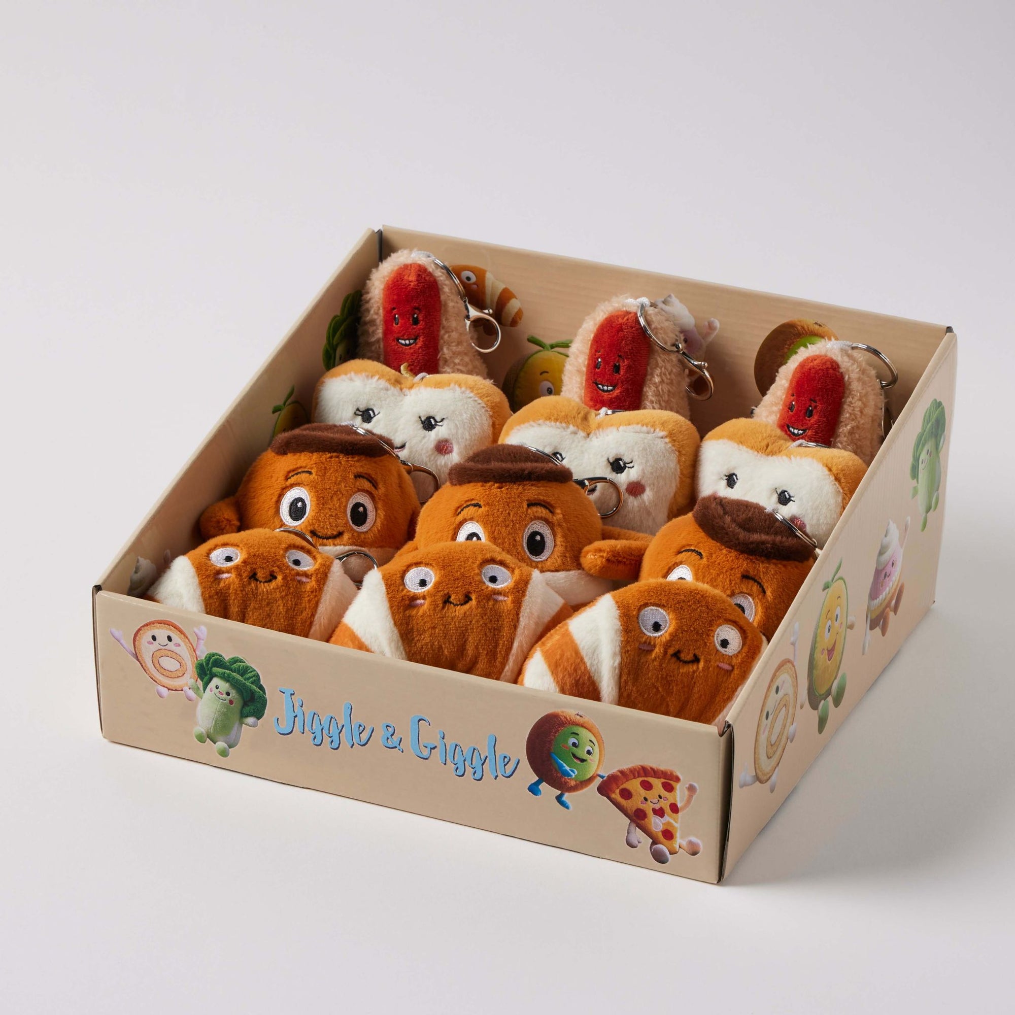 Munchettes Plush Pastry Keychain