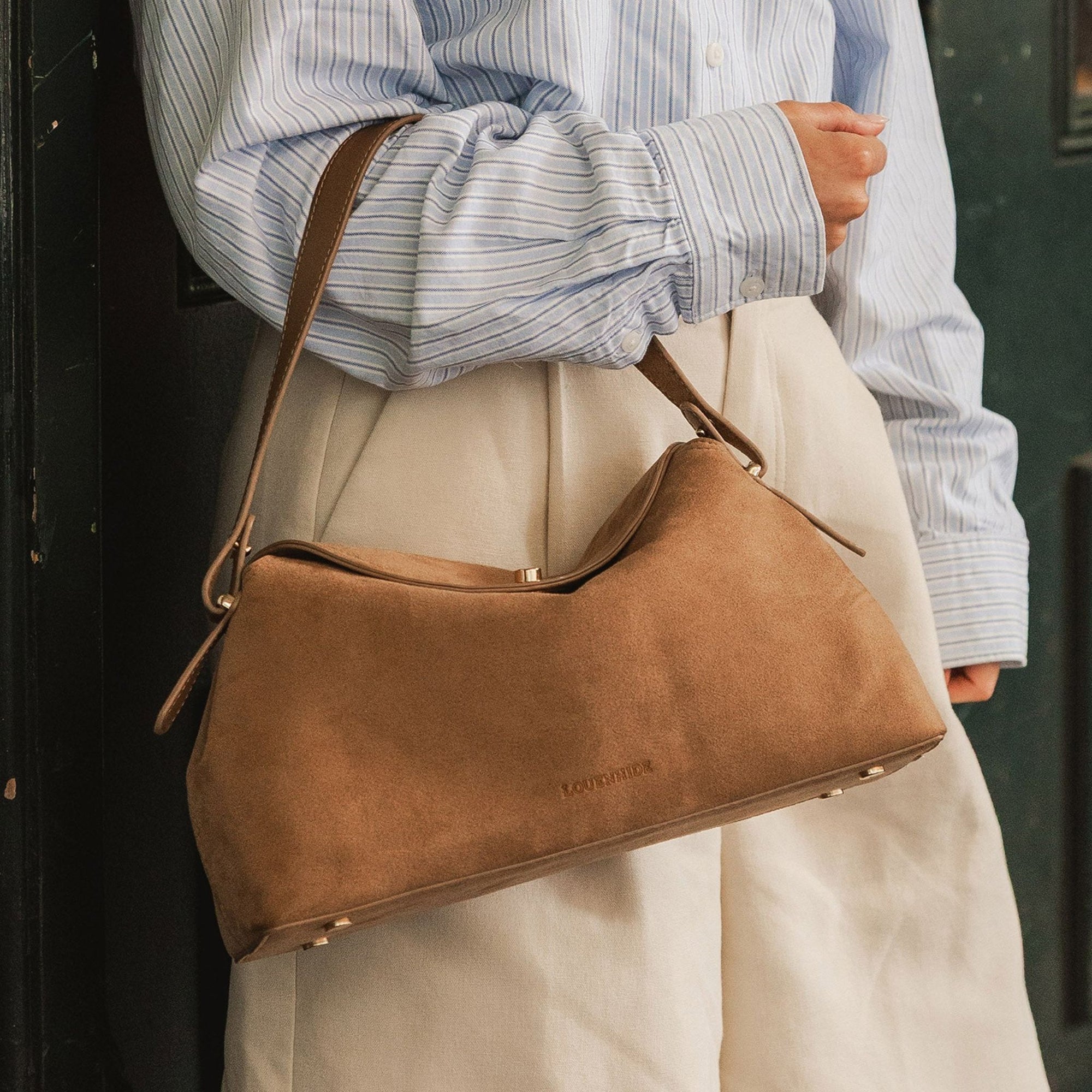 Nicole Suedette Handbag