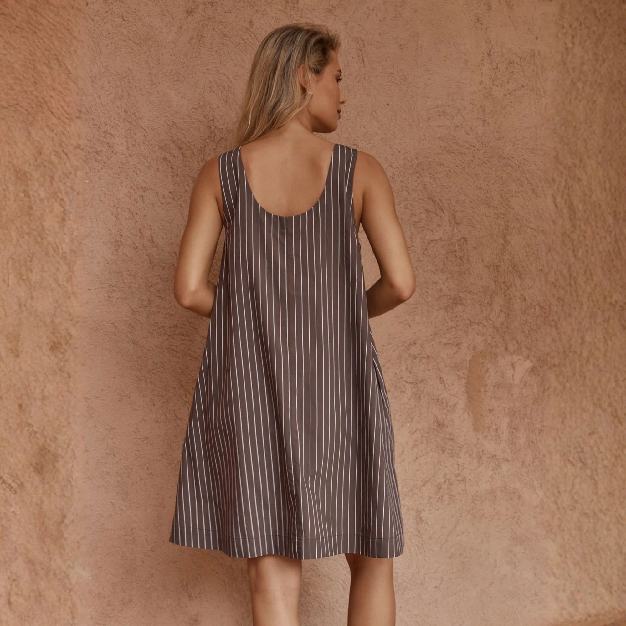 Nola Stripe Mini Dress