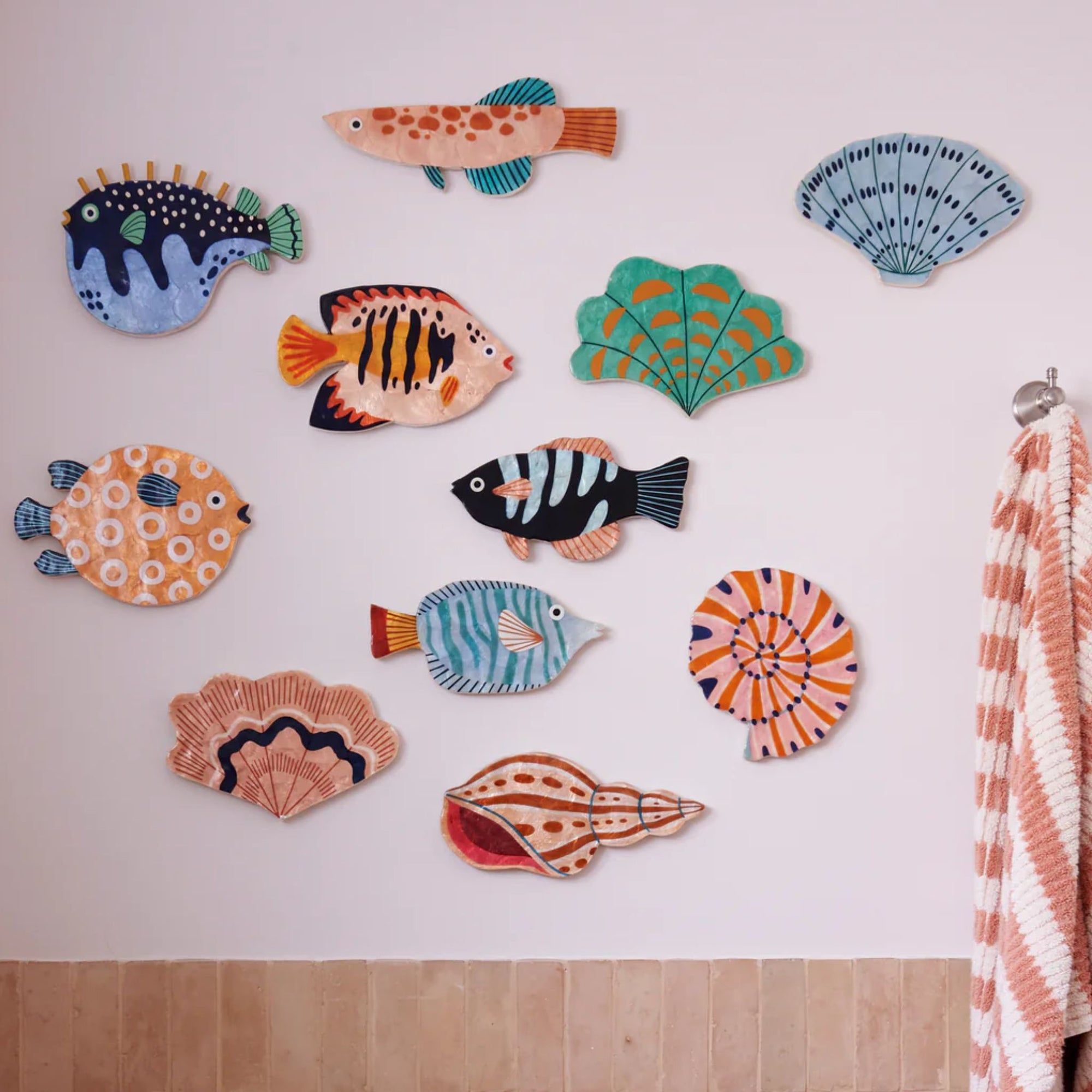 Oceania Shell Wall Tile