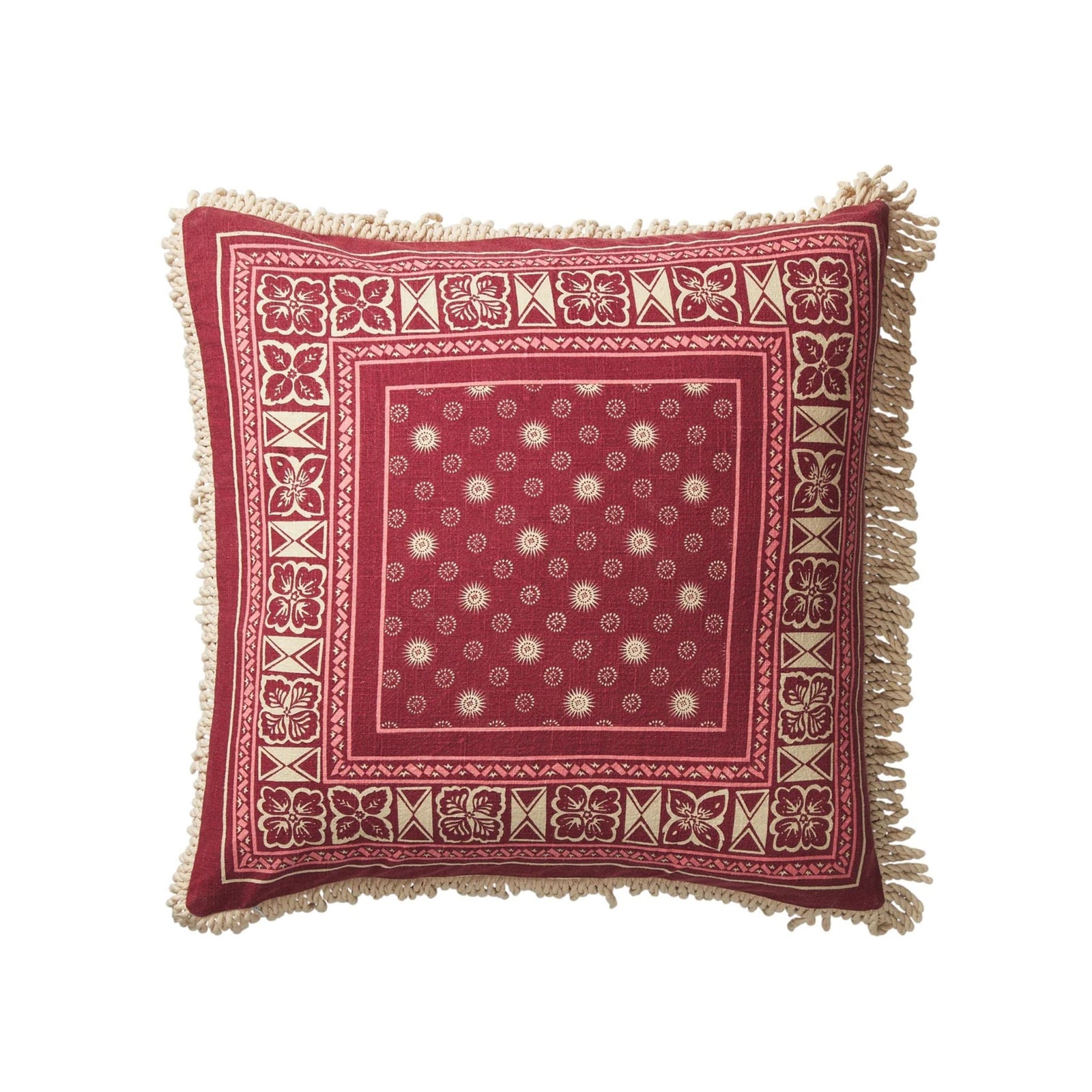 Odessa Reversible Cushion Poppy
