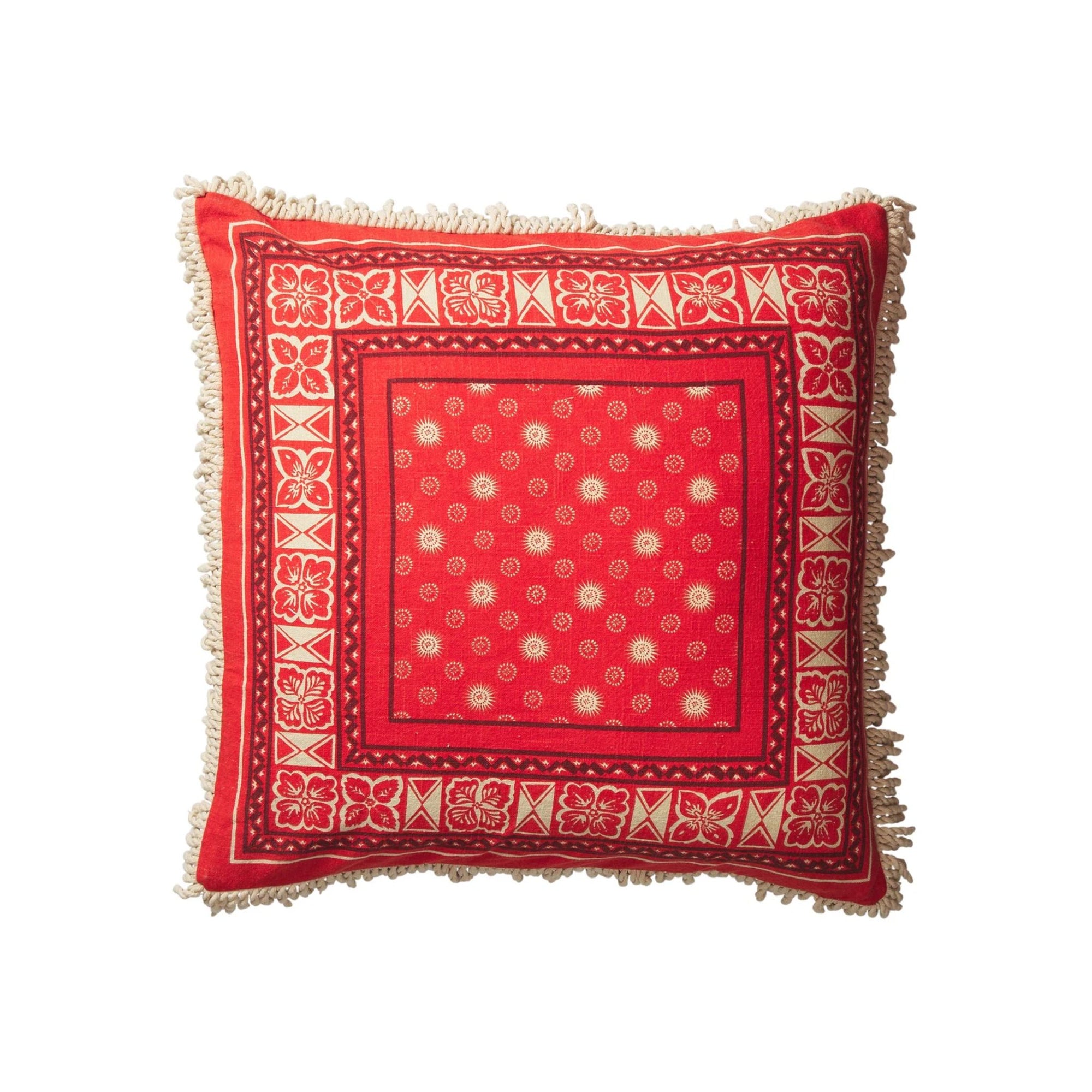 Odessa Reversible Cushion Poppy