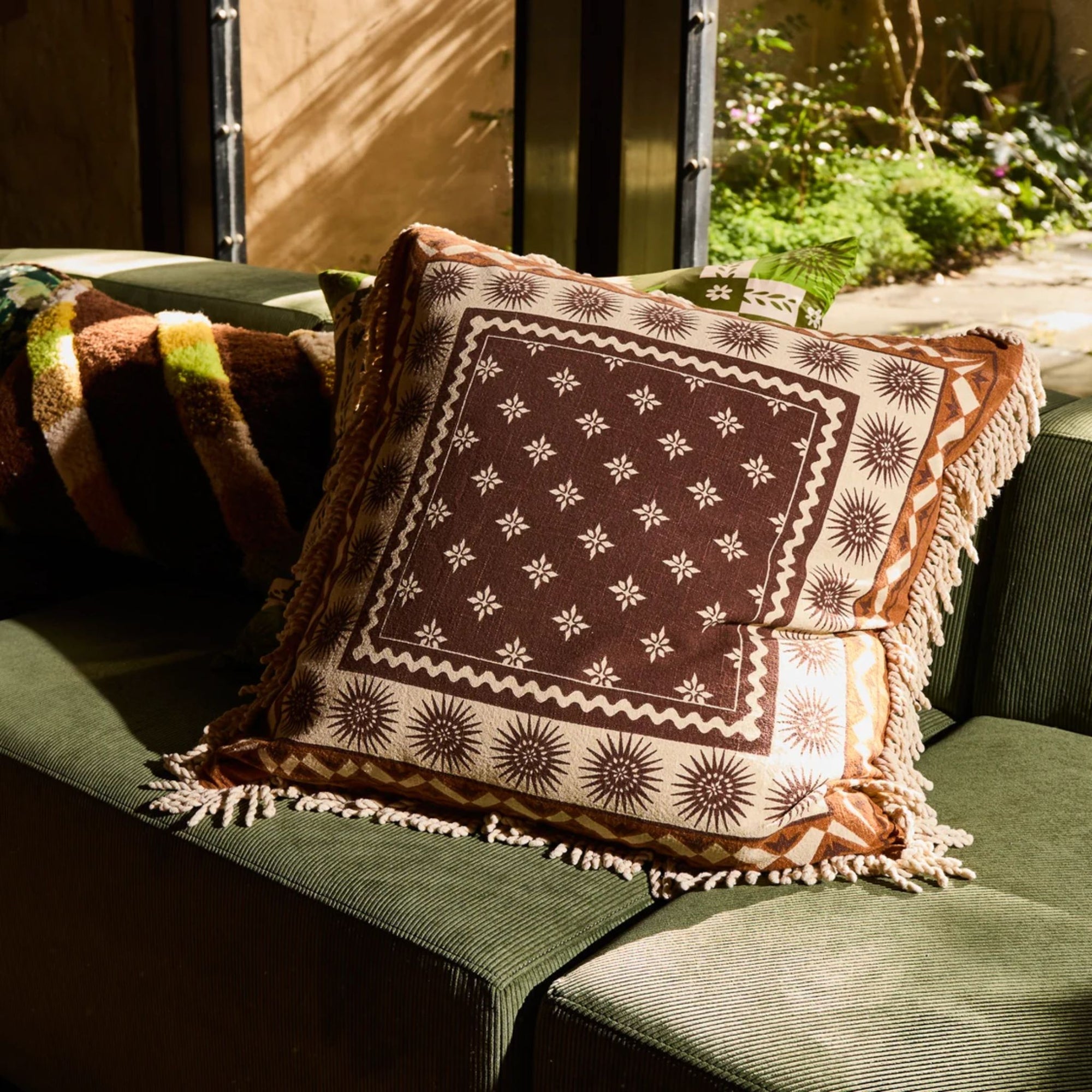 Odessa Reversible Cushion Sable