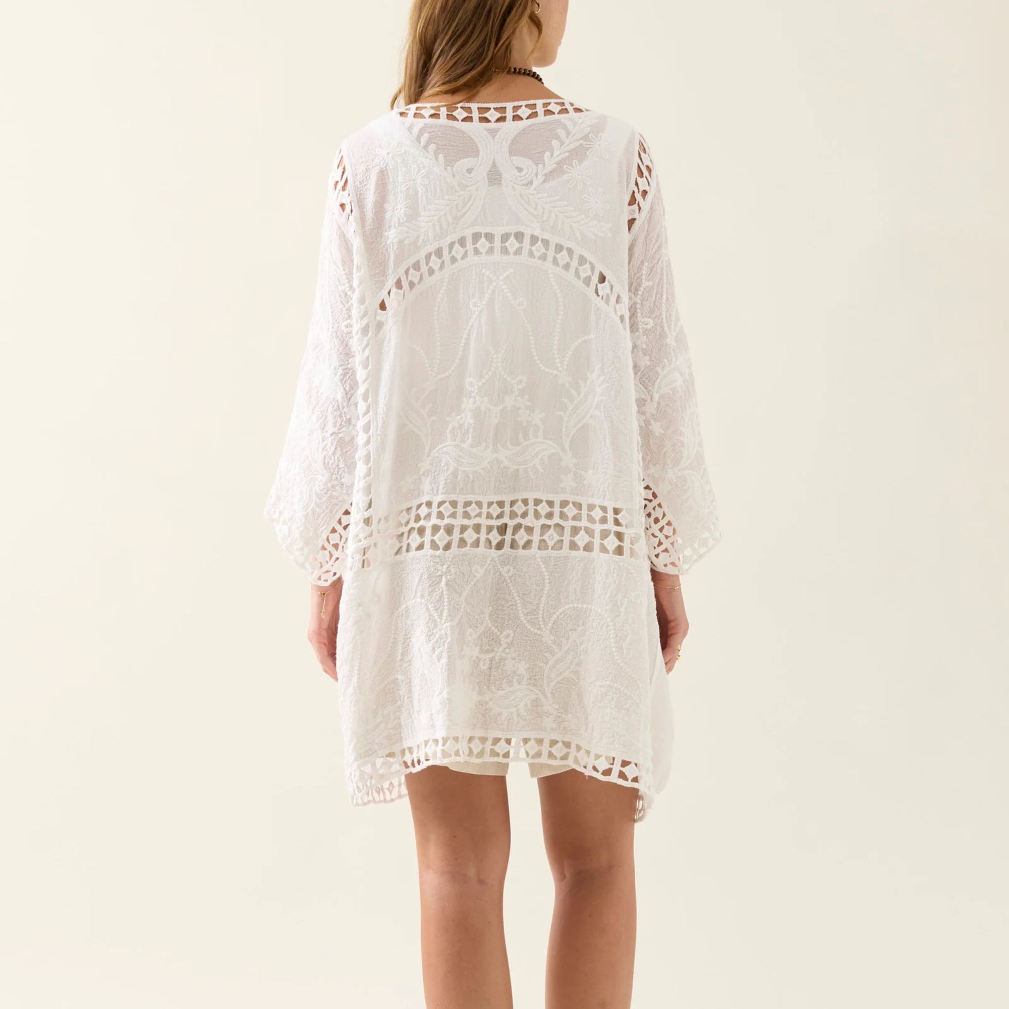Oline Lace Kimono