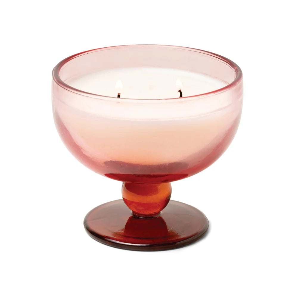 Glass Goblet Candle