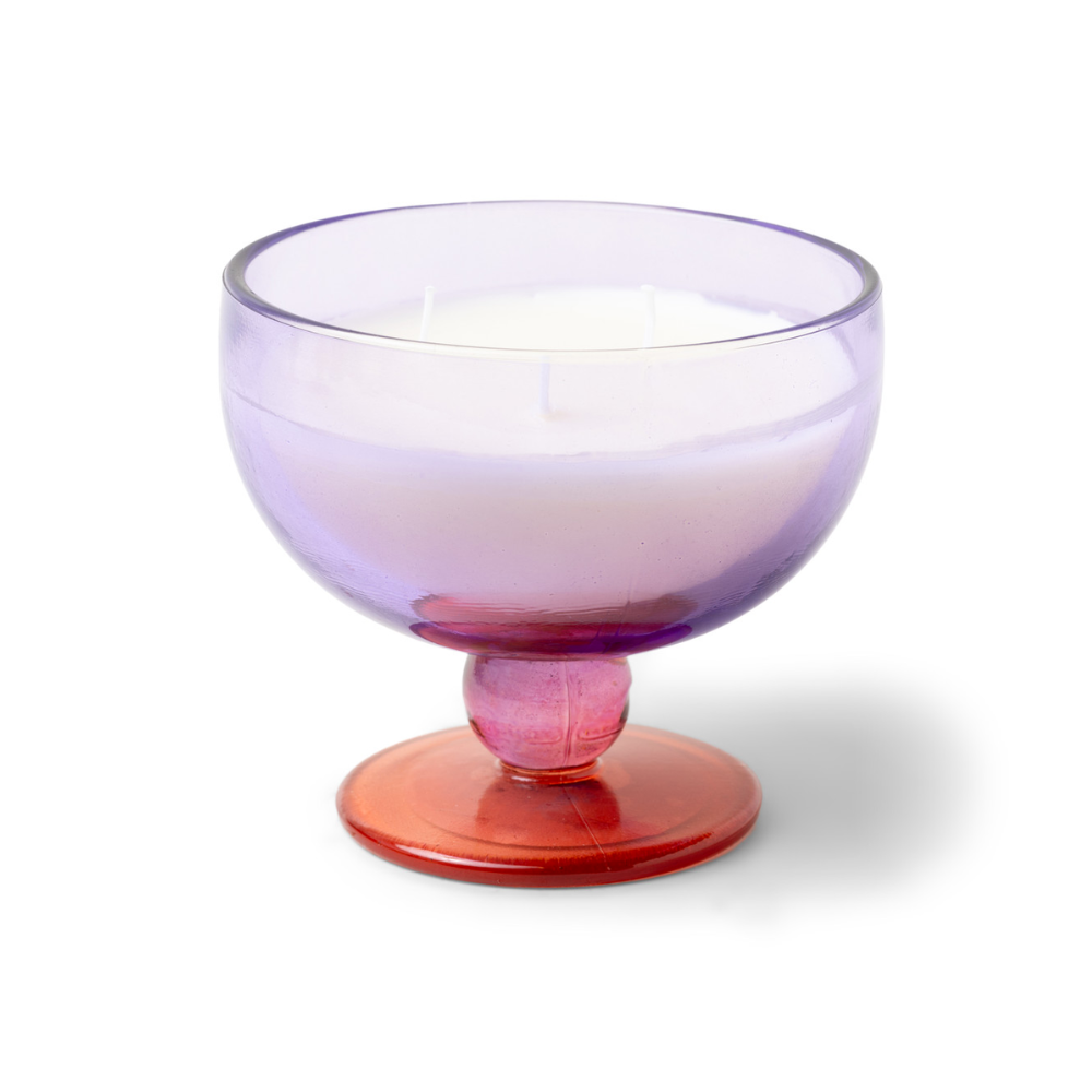 Glass Goblet Candle