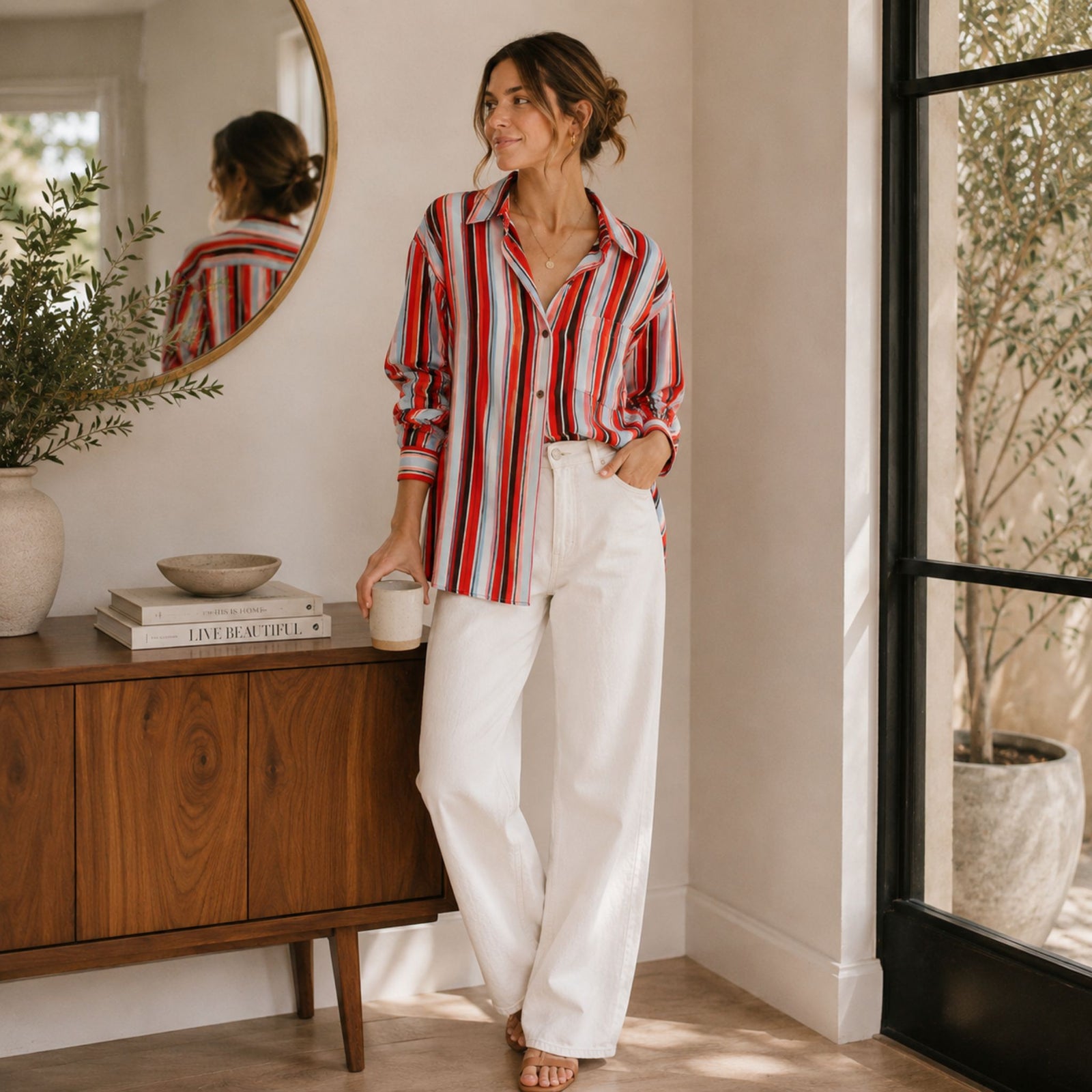 Elodie Stripe Shirt
