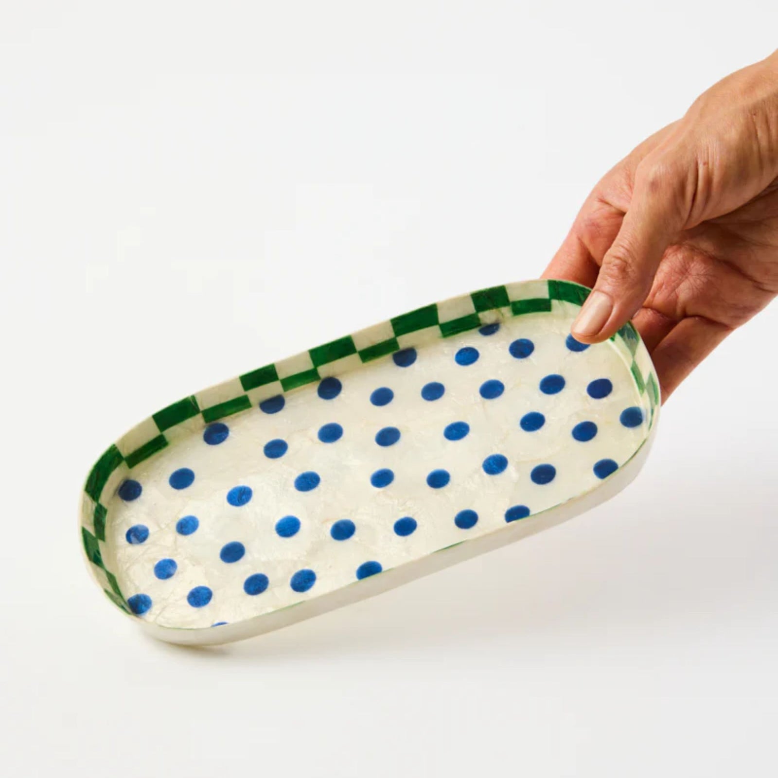Paradis Blue Spot Tray