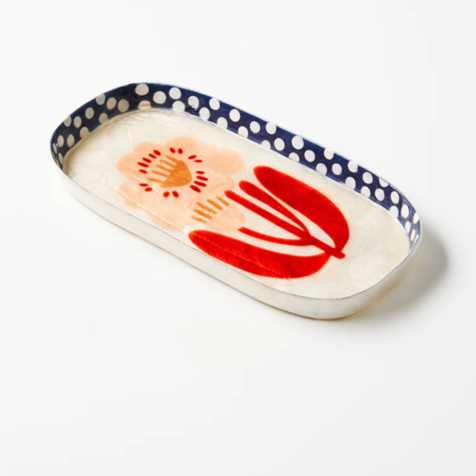 Paradis Pink Flower Tray