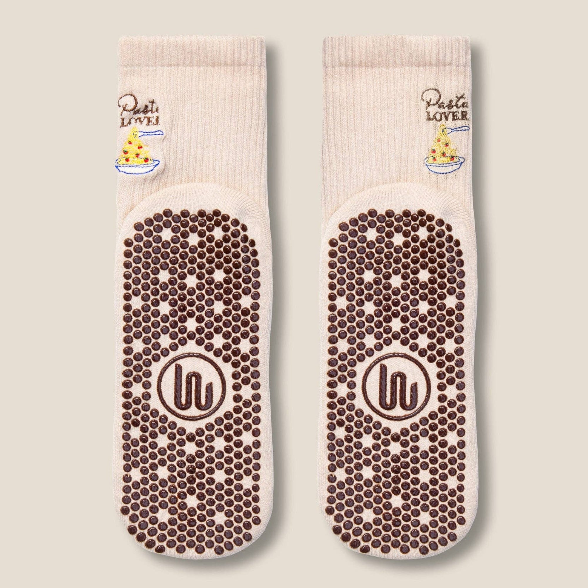 Crew Grip Socks Pasta Lover