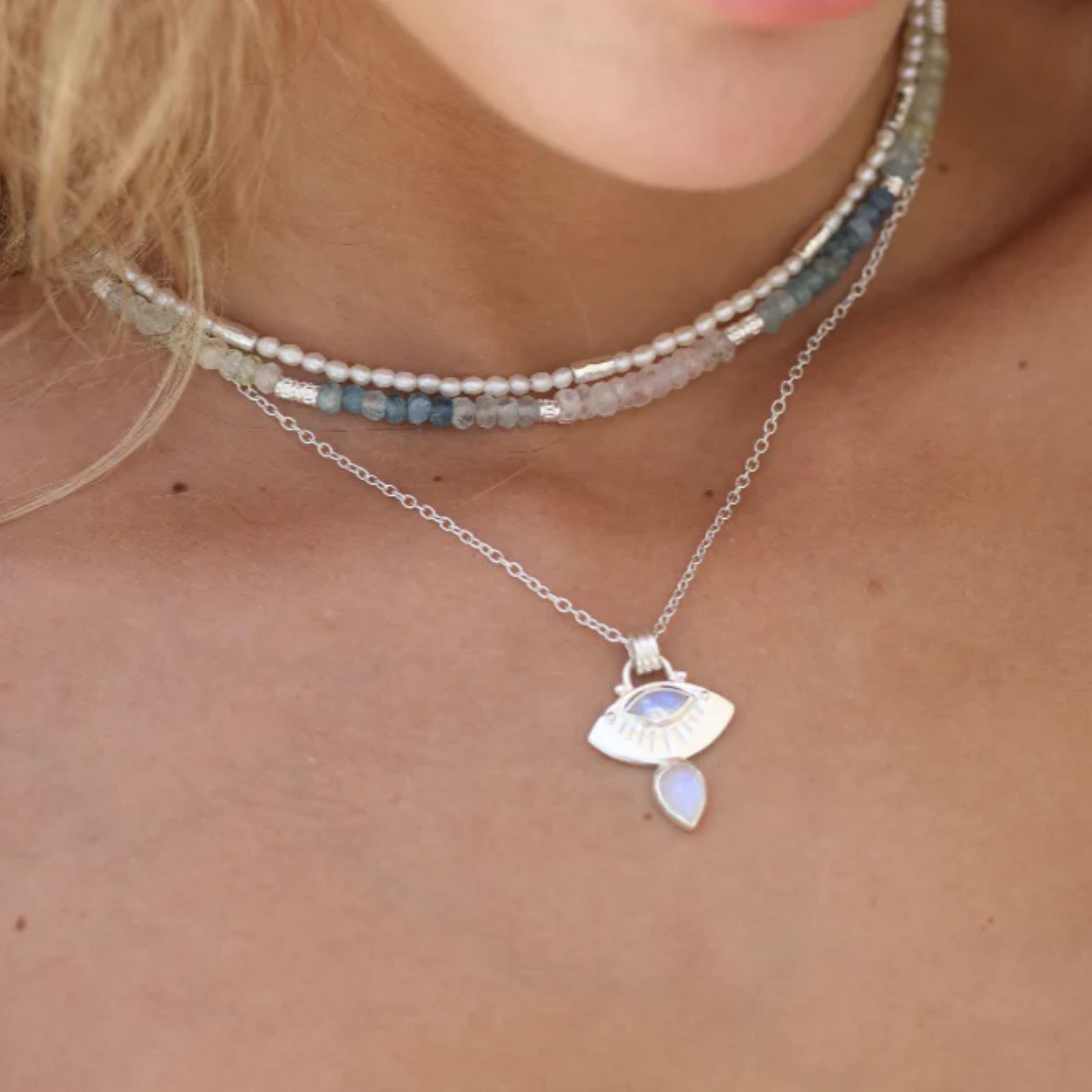 Pearl Silver Necklace