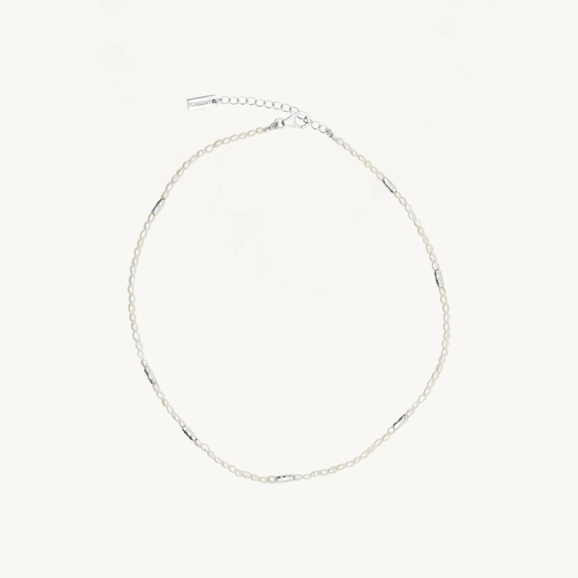 Pearl Silver Necklace