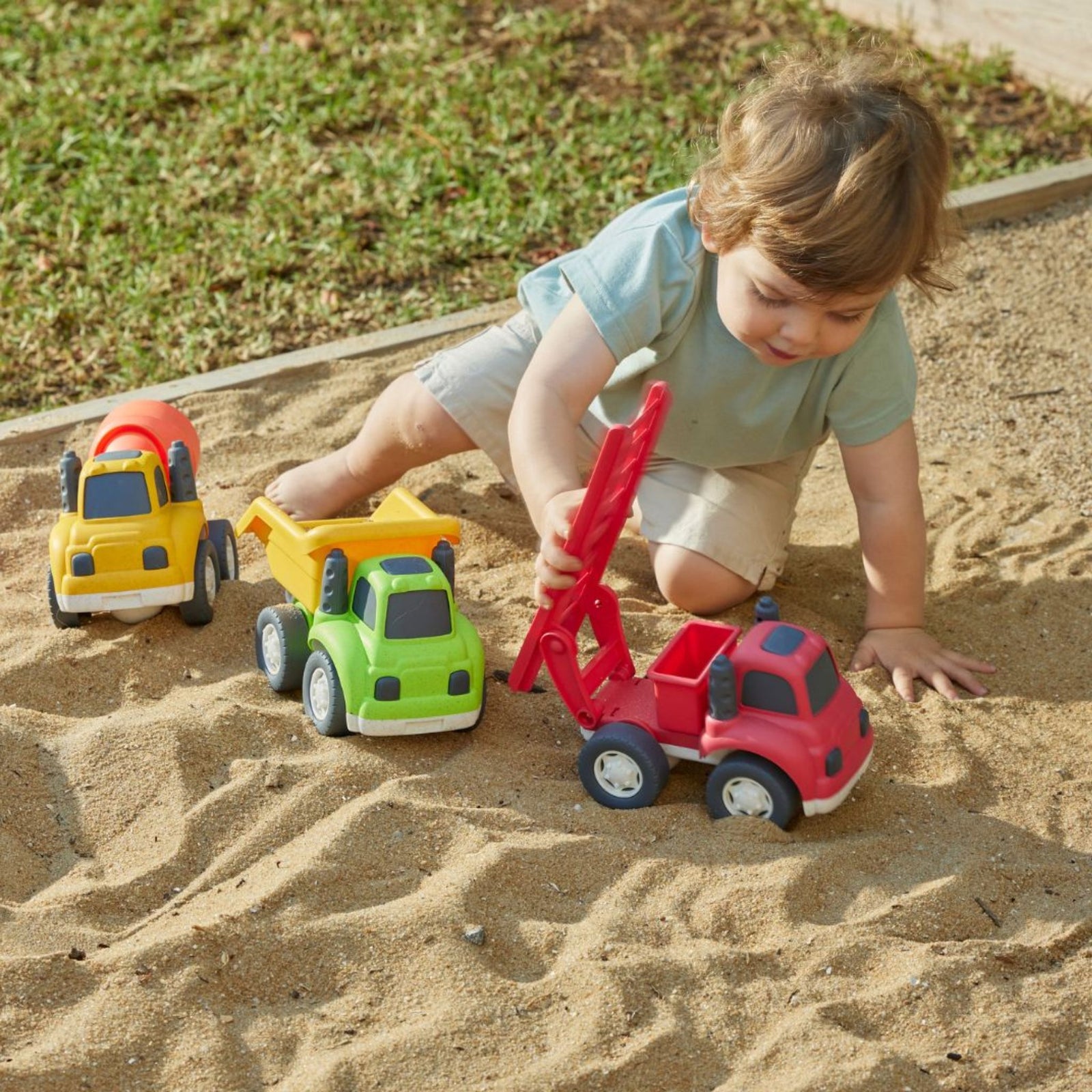 Bioplastic Large Utility Truck