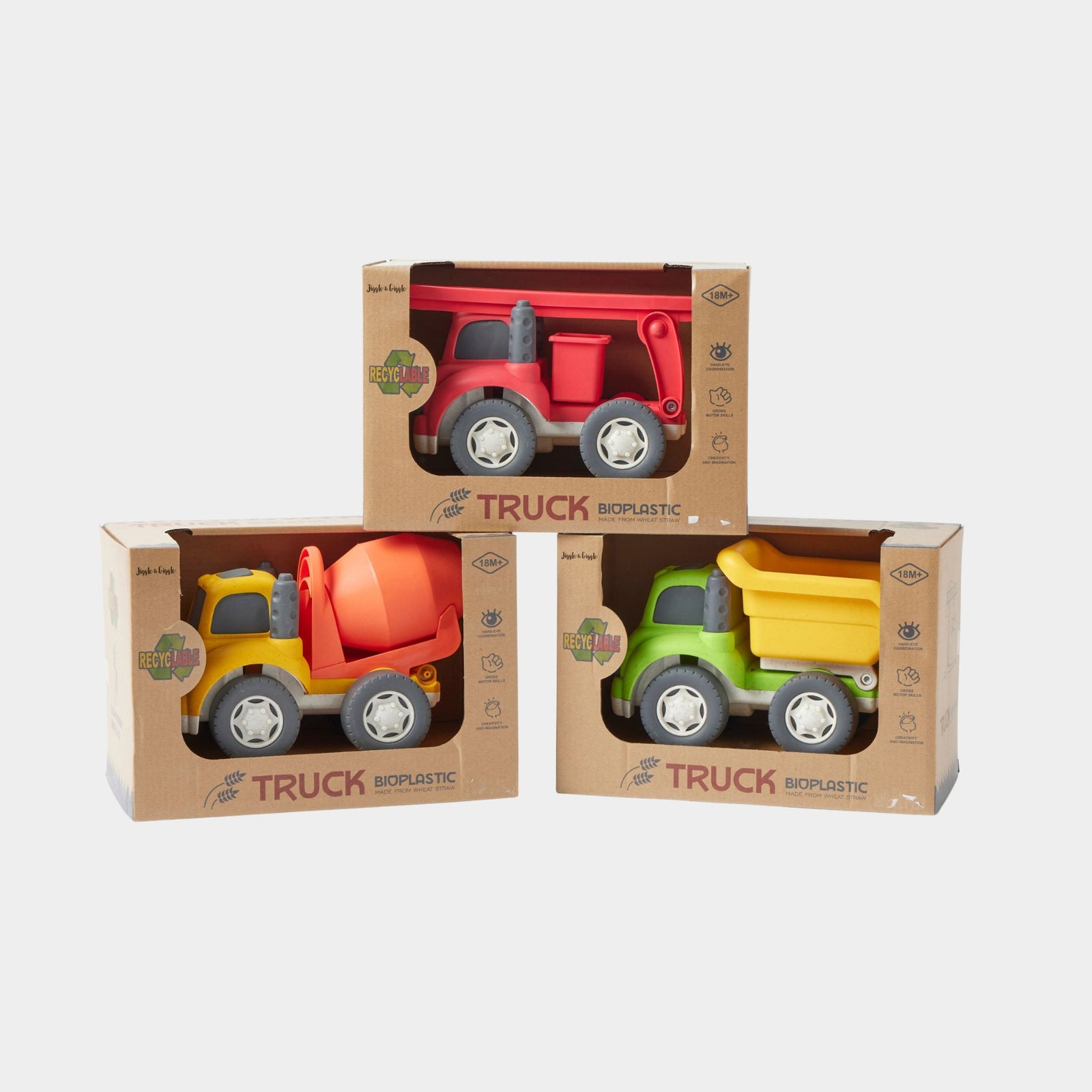 Bioplastic Large Utility Truck