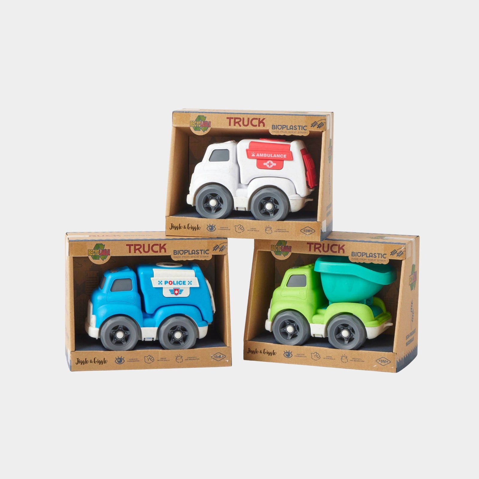 Bioplastic Medium Utility Truck