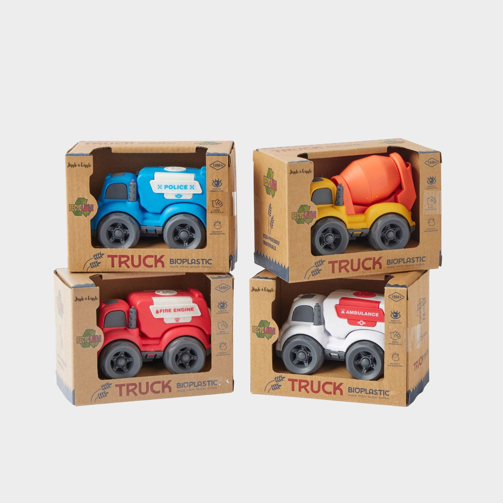 Bioplastic Small Utility Truck