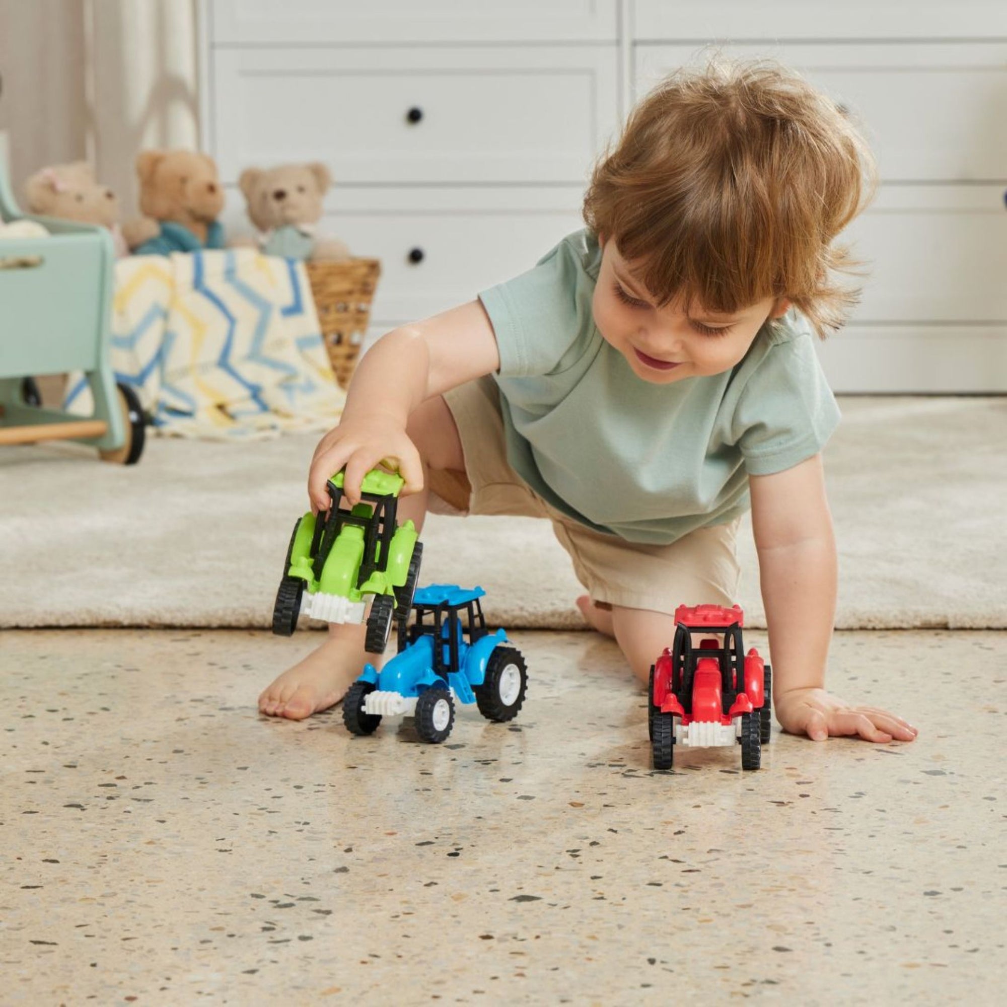 Bioplastic Tractor