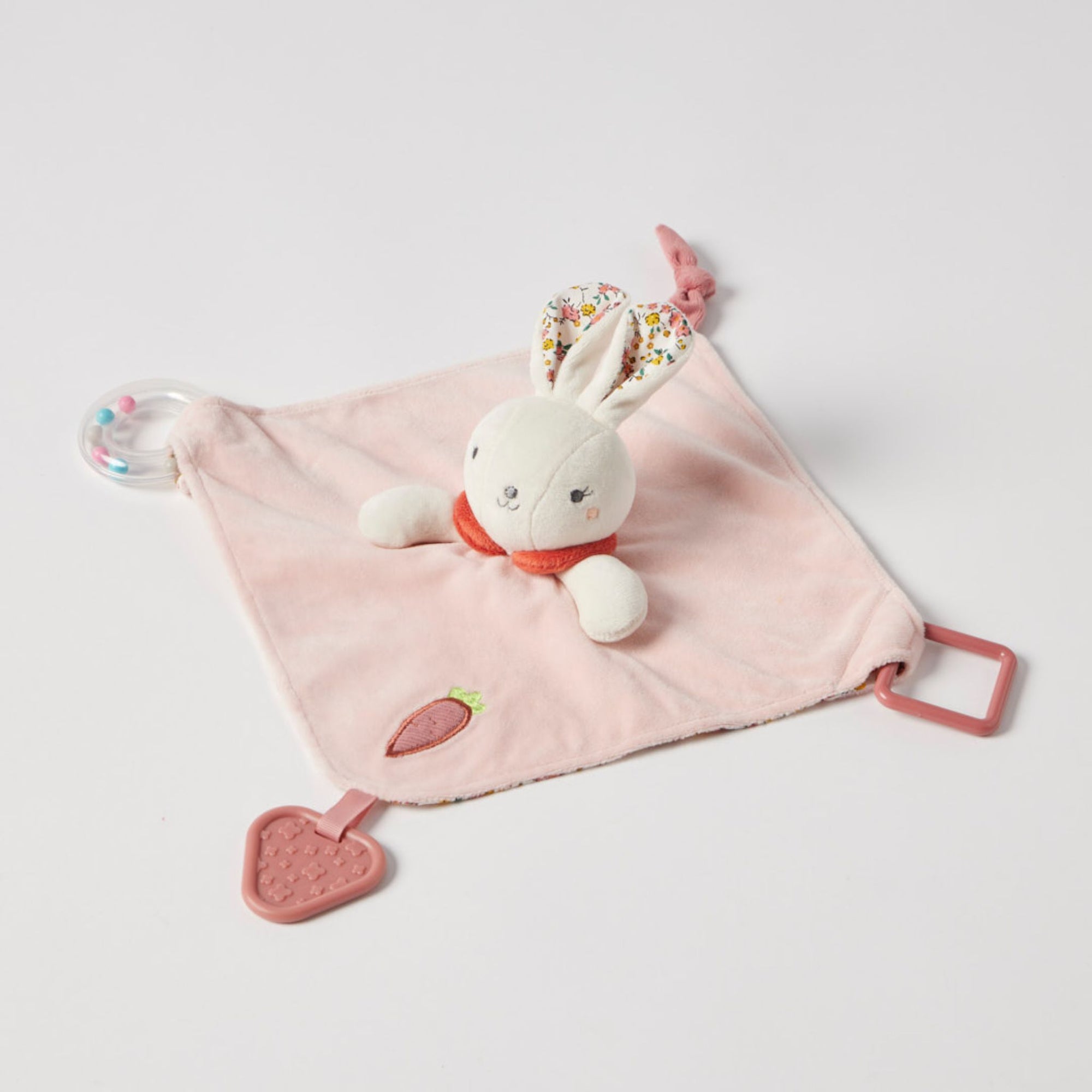 Bunny Rattle Comforter - Oxley and Moss