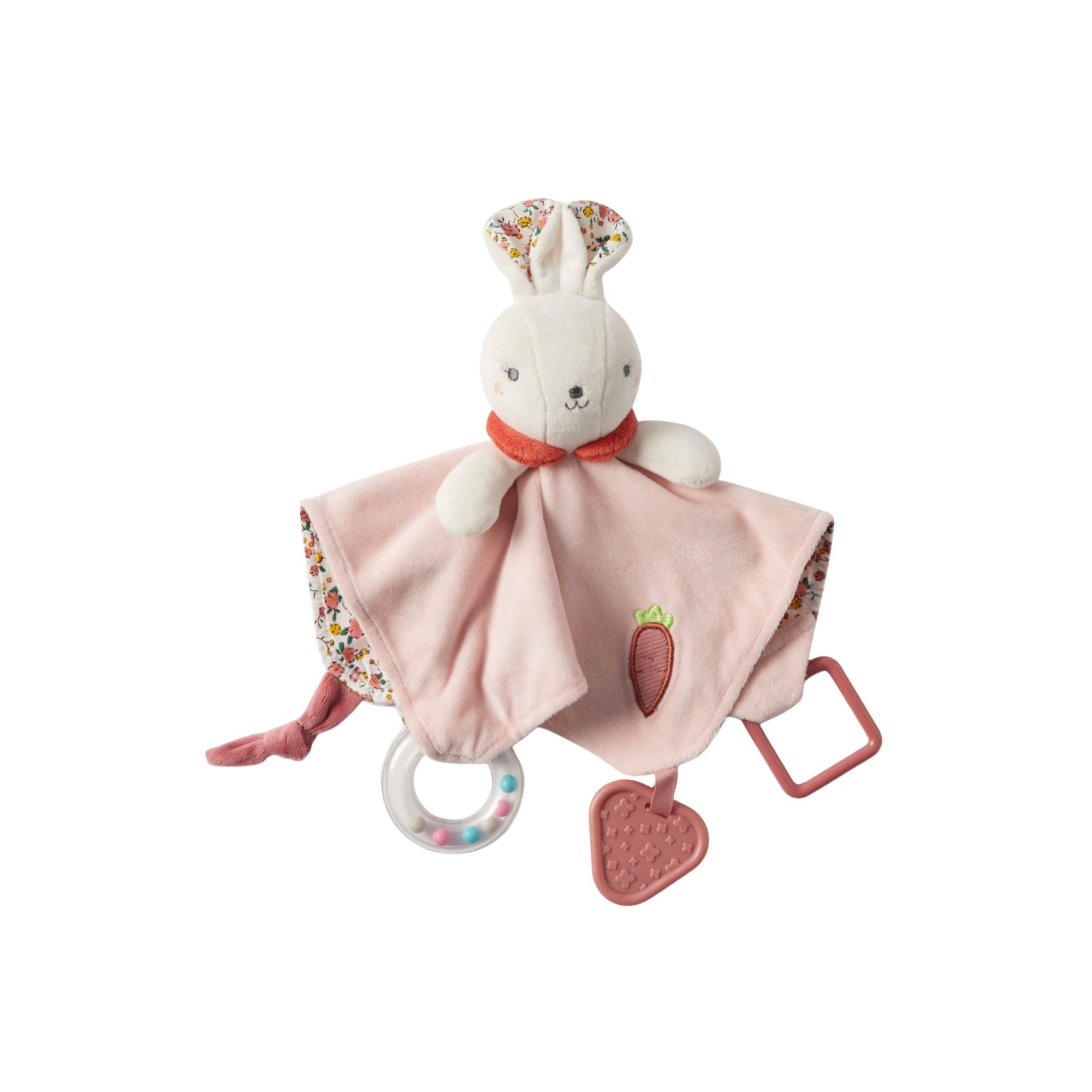 Bunny Rattle Comforter - Oxley and Moss
