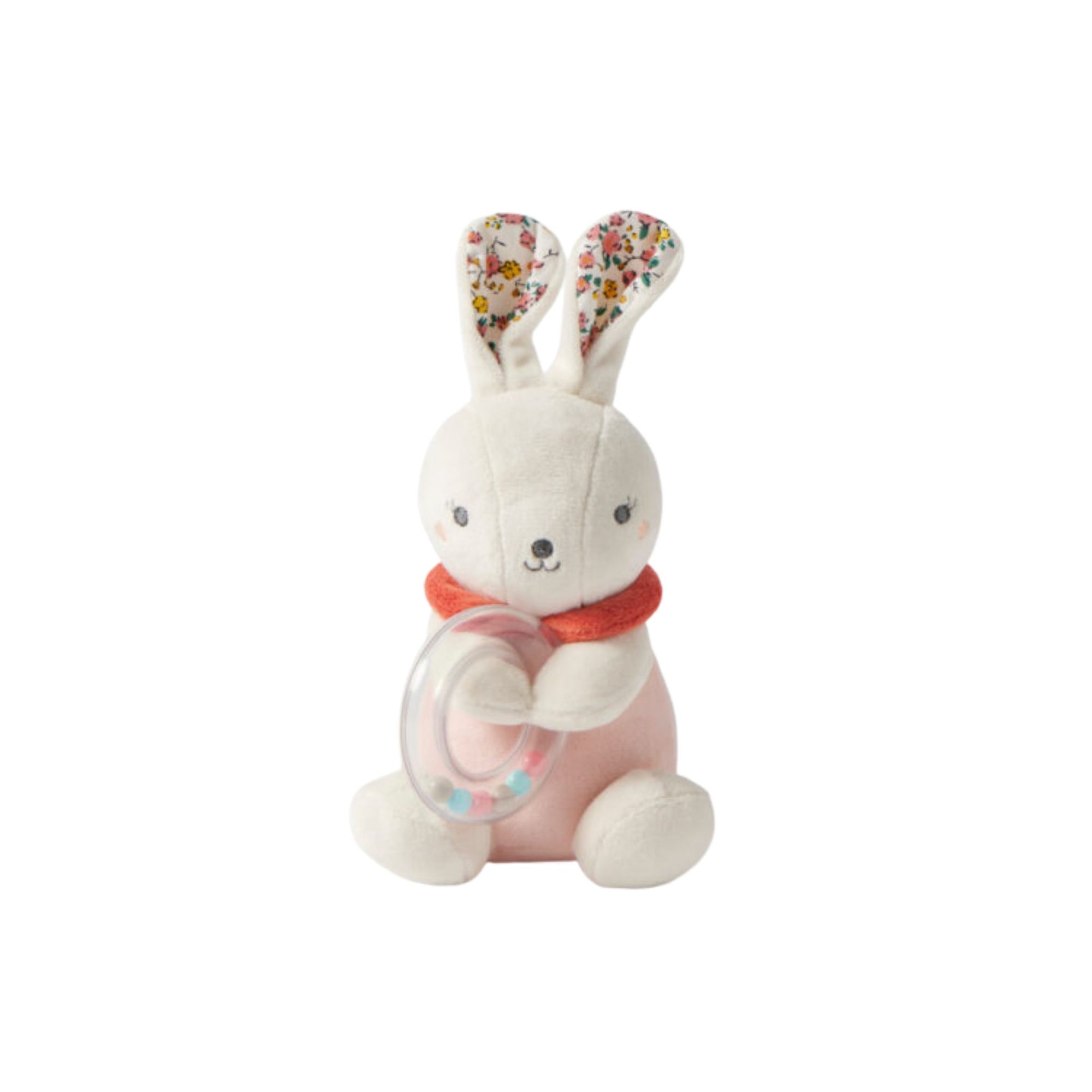 Bunny With Rattle - Oxley and Moss