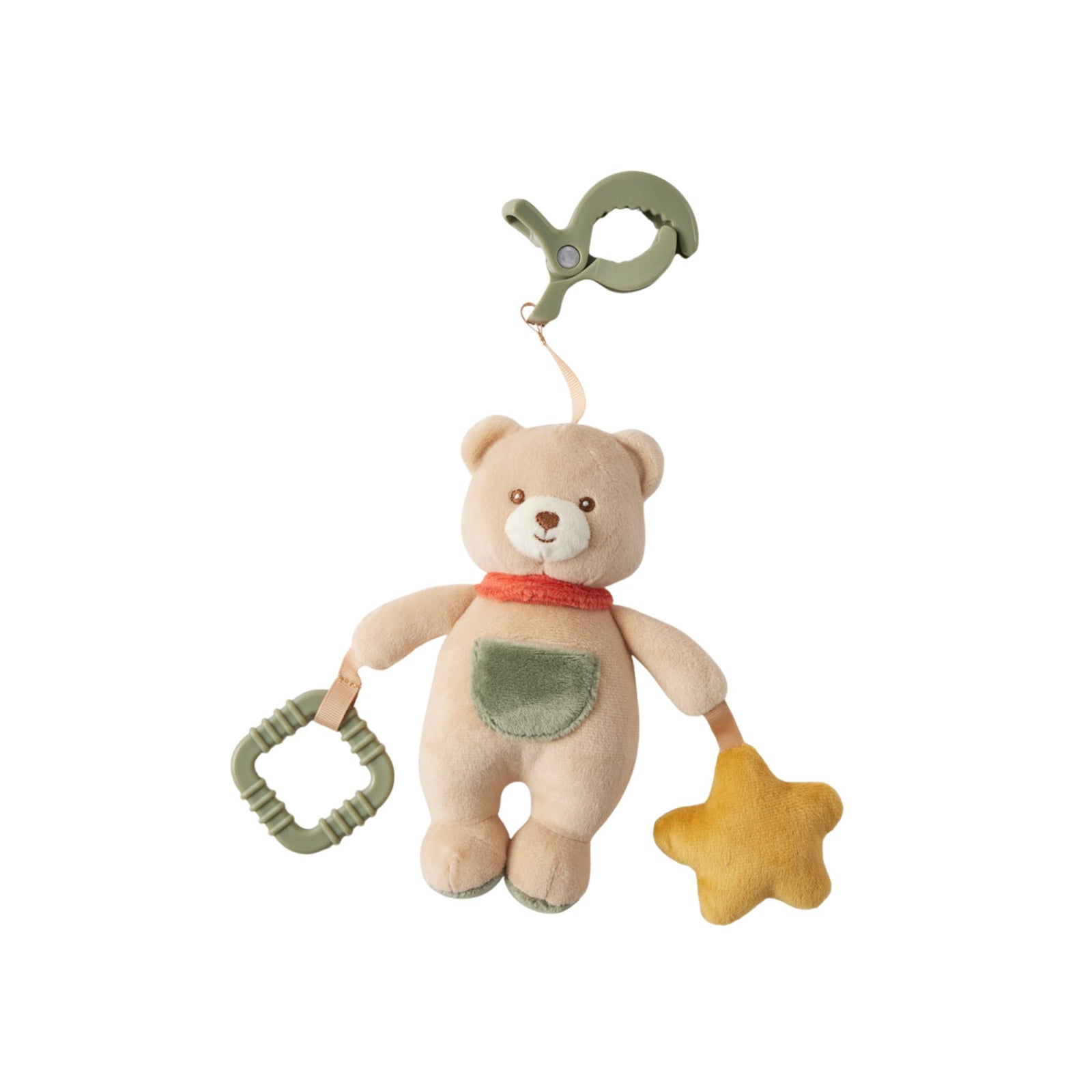 Bear Clip On Toy - Oxley and Moss