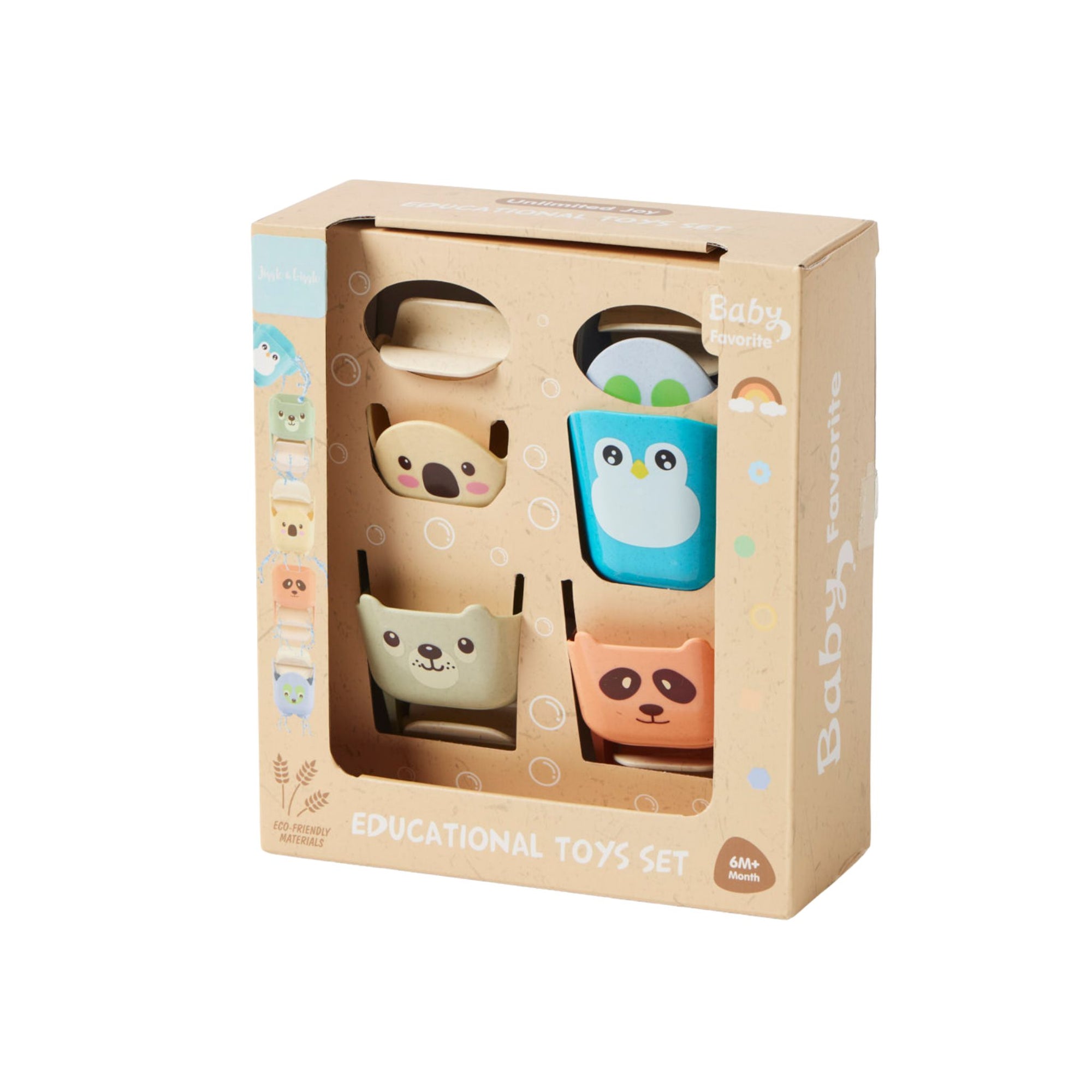 Splash &amp; Spin Bath Animals - Oxley and Moss