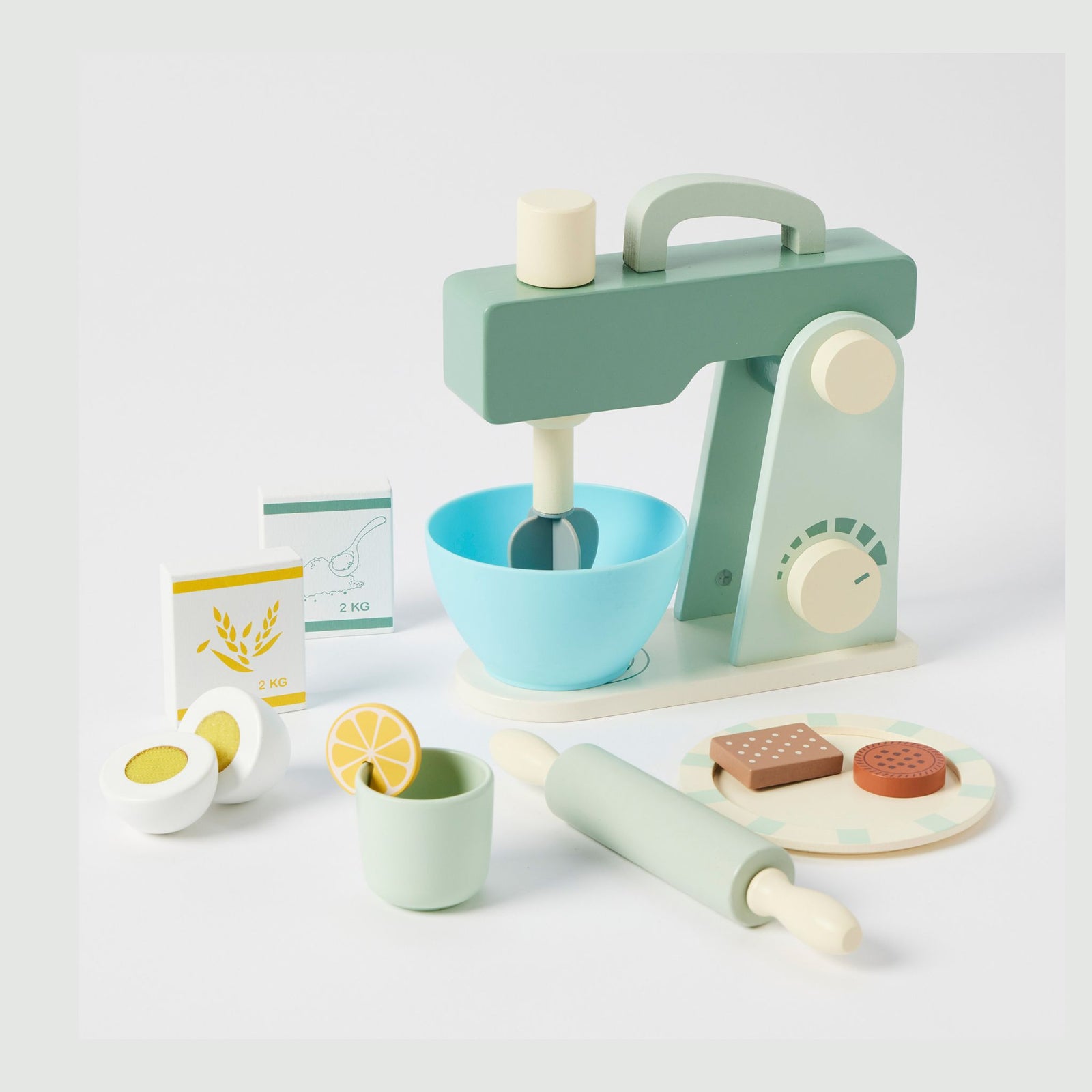 Wooden Kitchen Mixer