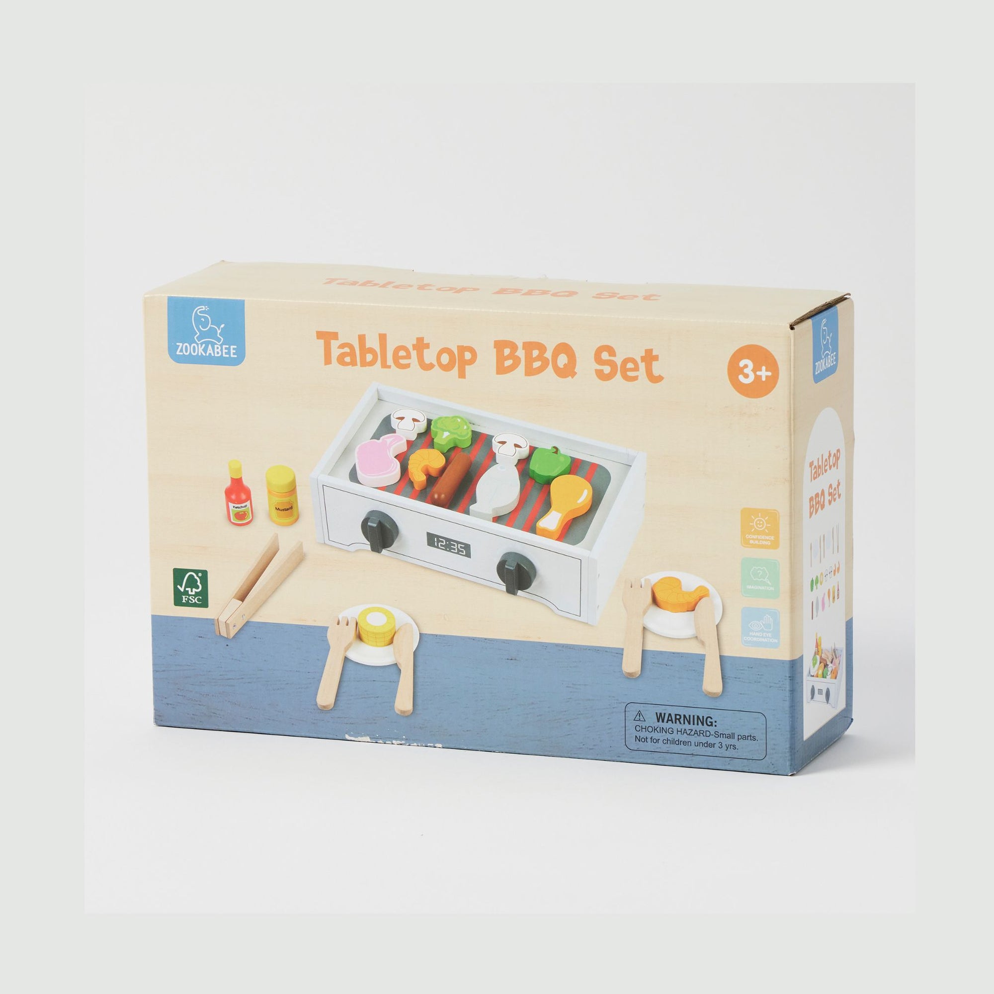 Wooden Tabletop BBQ