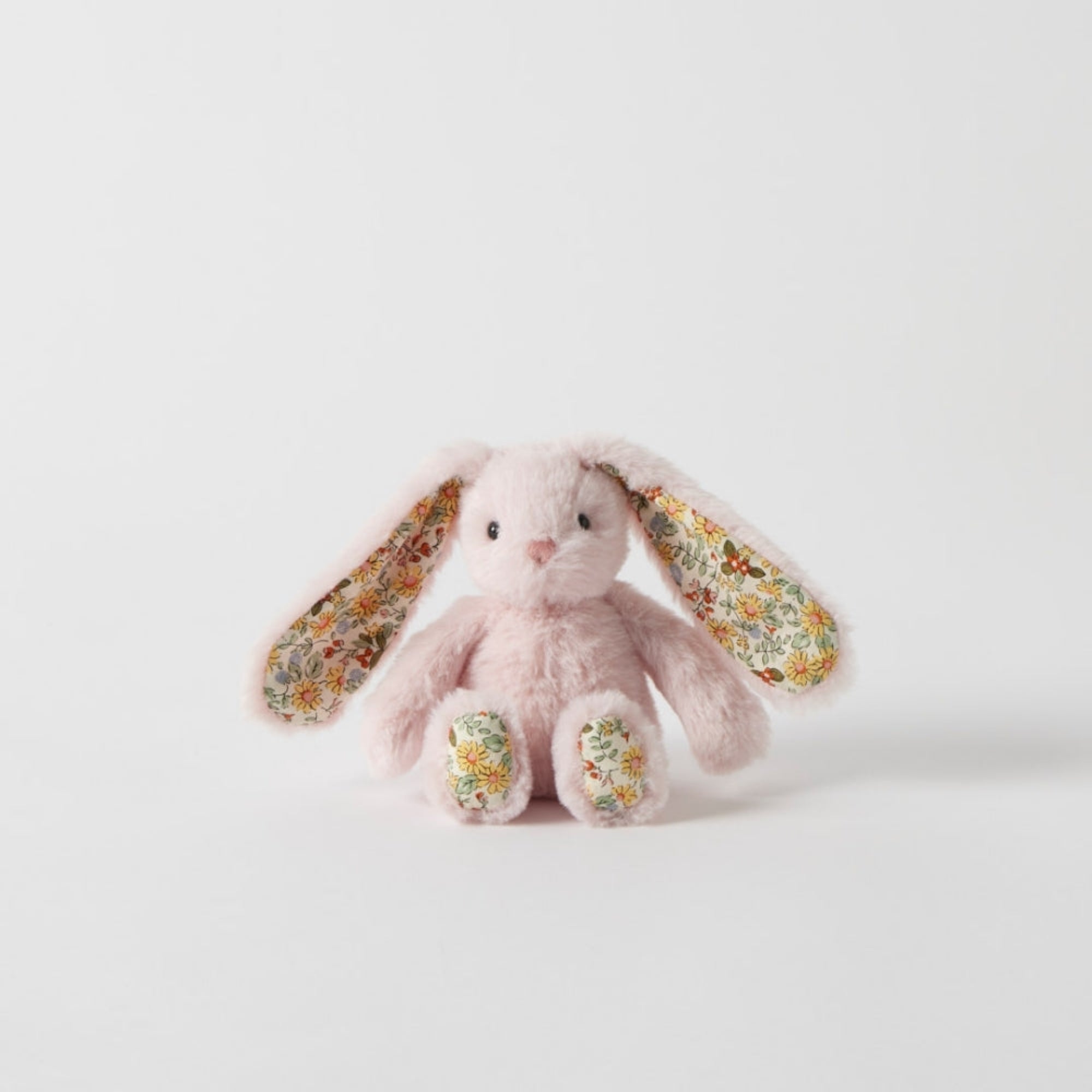 Jiggle and Giggle Floral Bunny Rattle