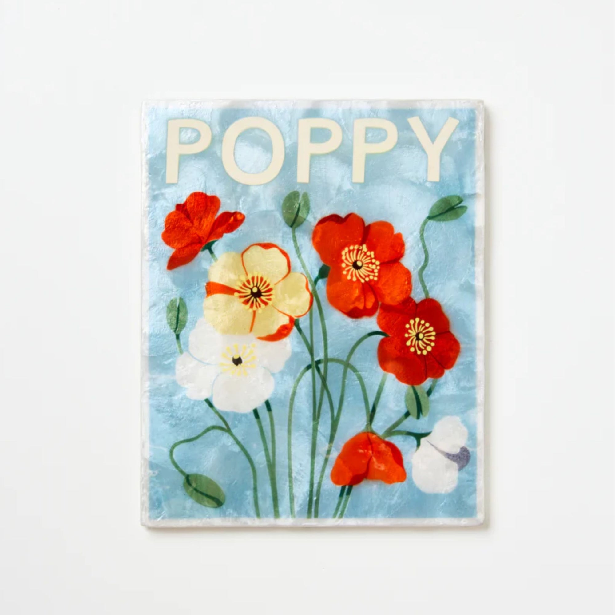 Market Poppy Wall Tile