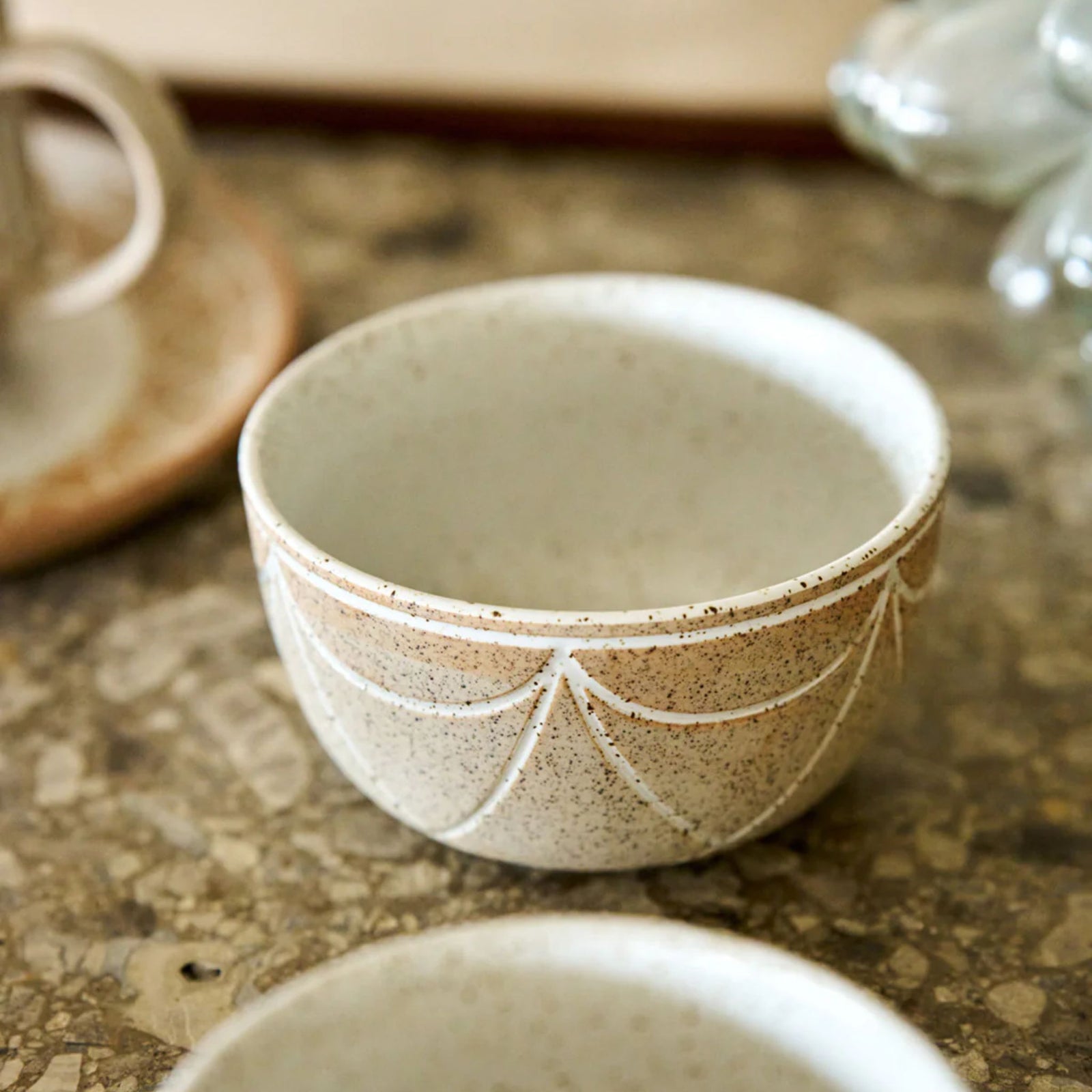 Set of 3 Condiment Bowls Natural Entertainer