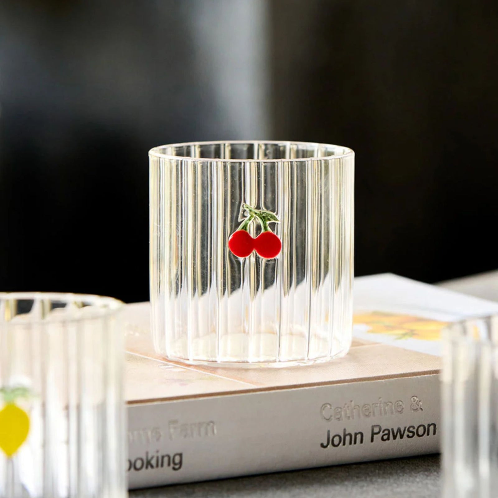 Cherry Haven Glass Tumbler