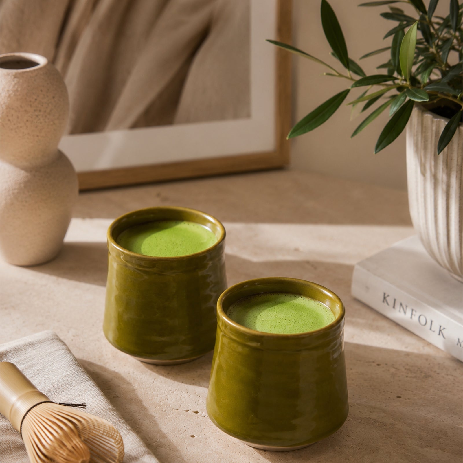 Matcha Latte Cups