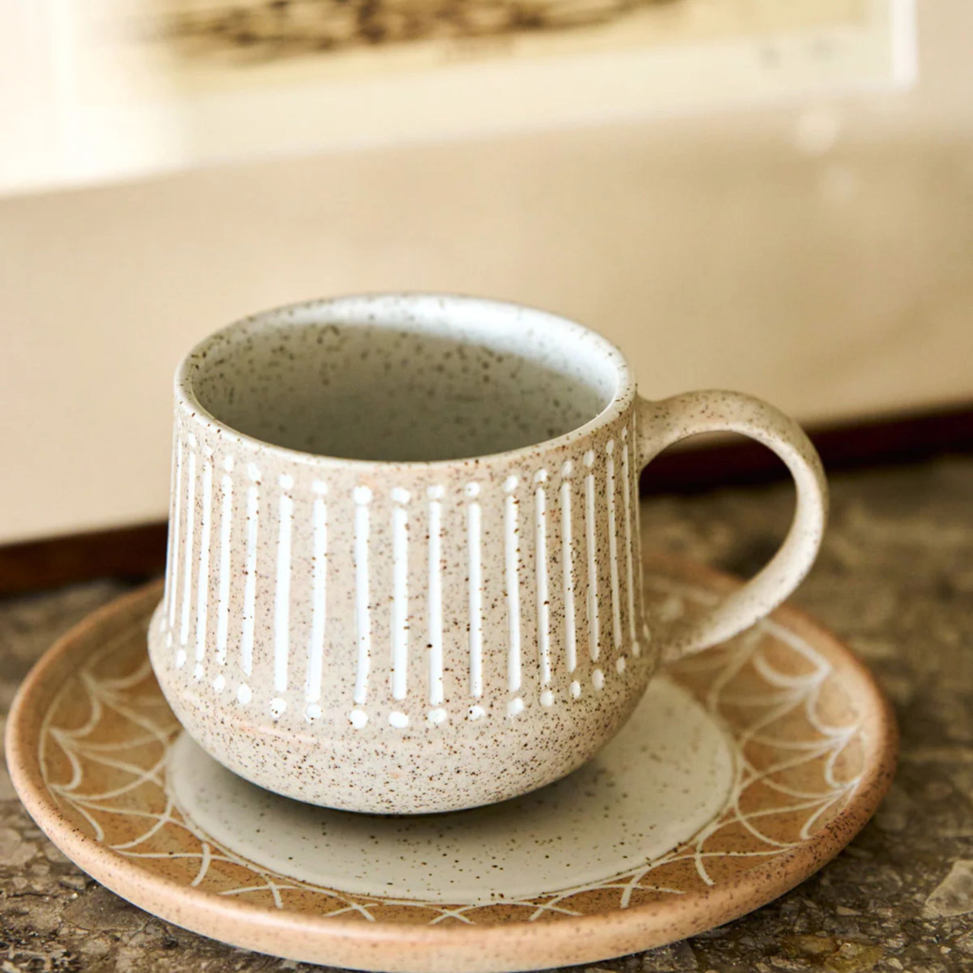 Set of 3 Mugs Natural Entertainer