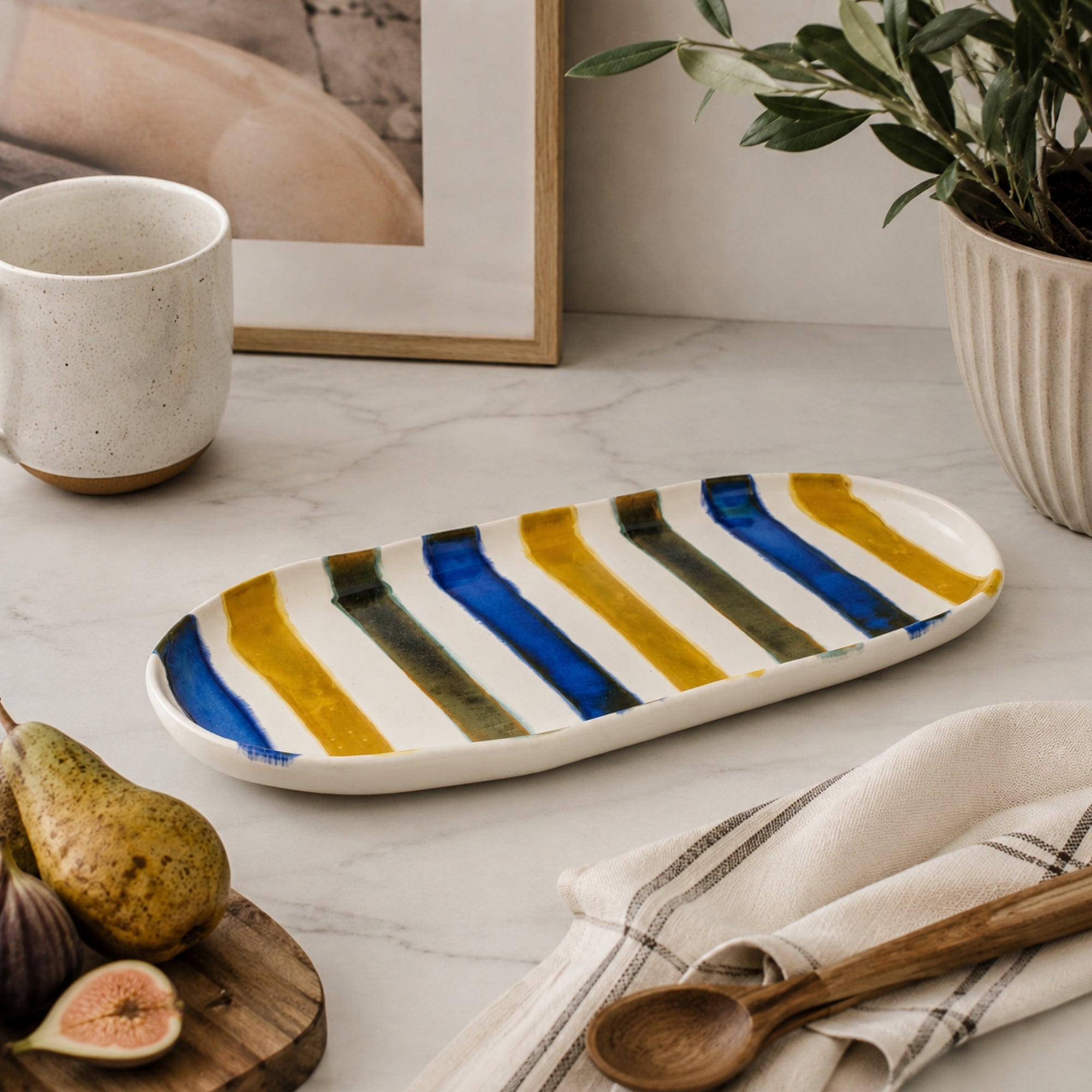 Mid Summer Oval Platter
