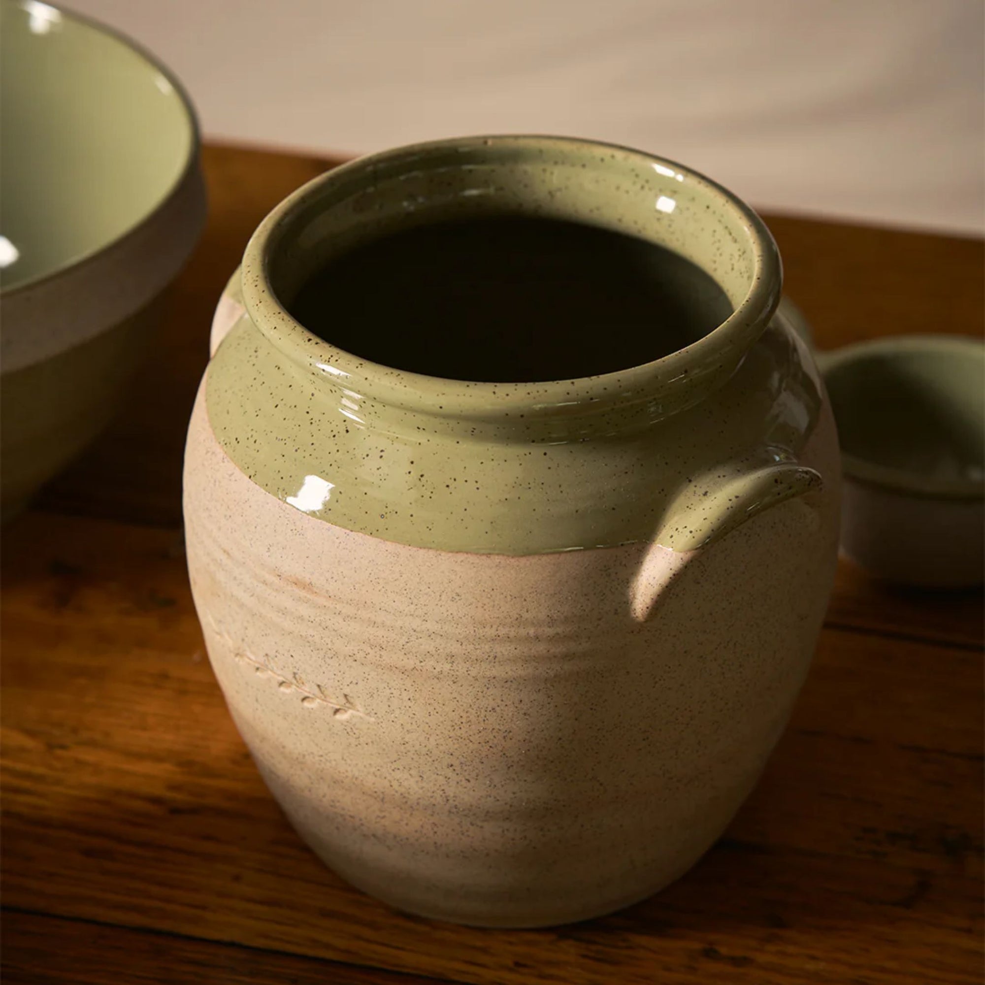 Utensil Jar Peppercorn - Oxley and Moss