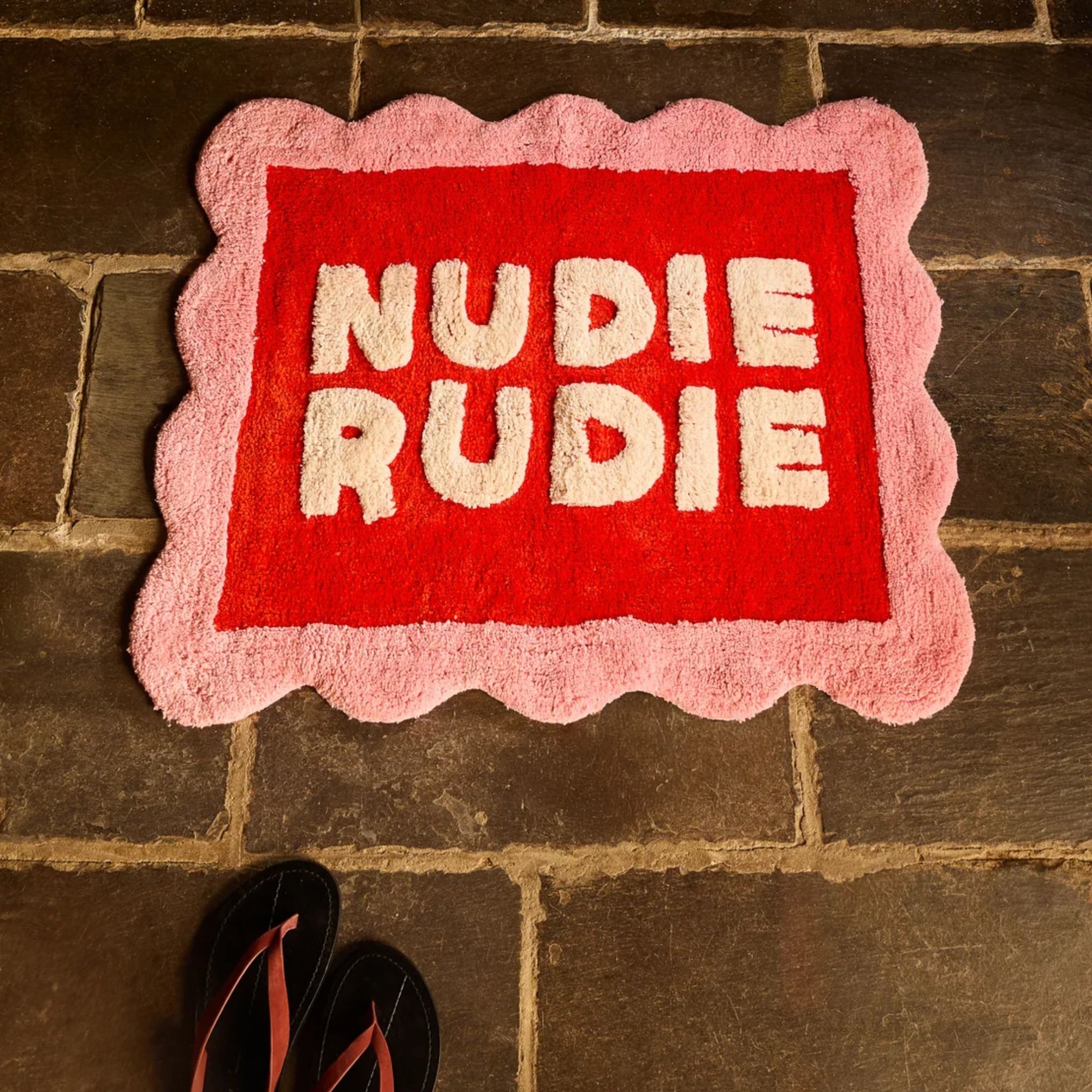 Romy Nudie Bath Mat Poppy