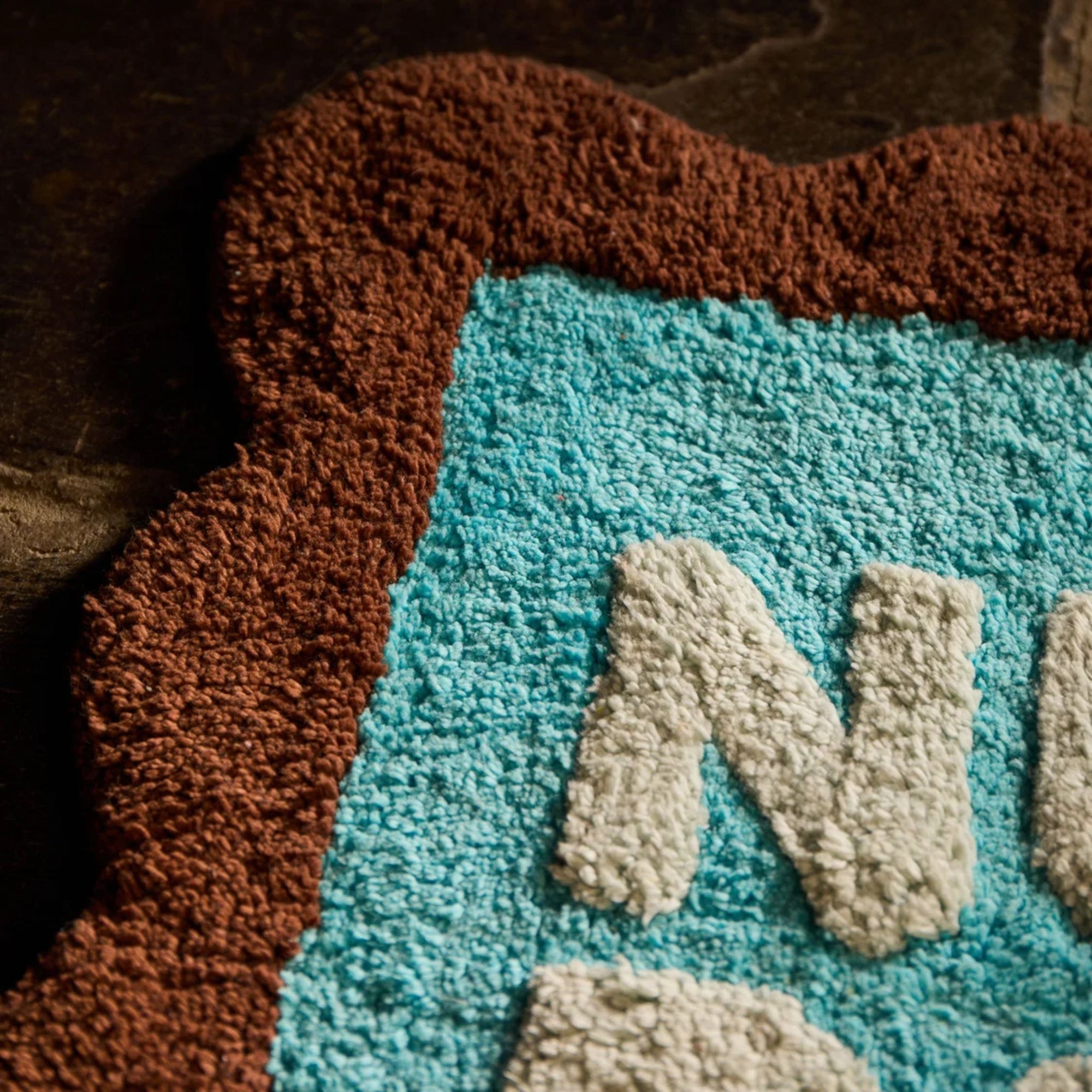 Romy Nudie Bath Mat Turquoise
