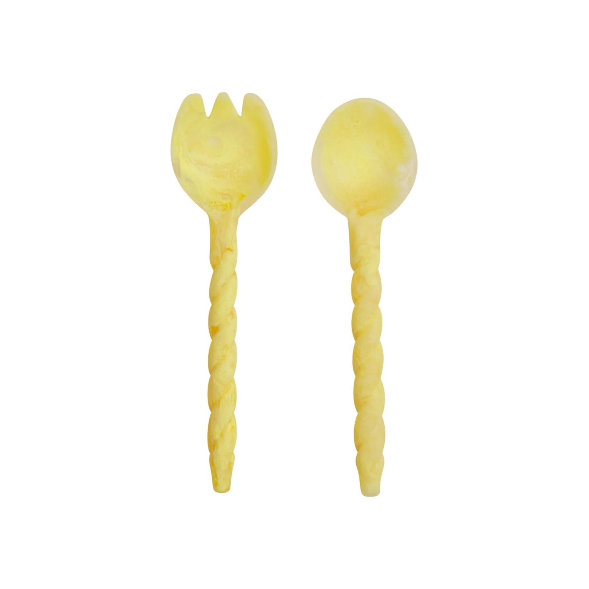Rose Salad Servers