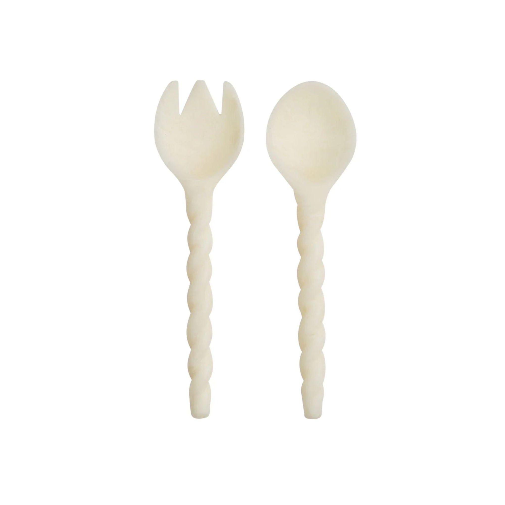 Rose Salad Servers